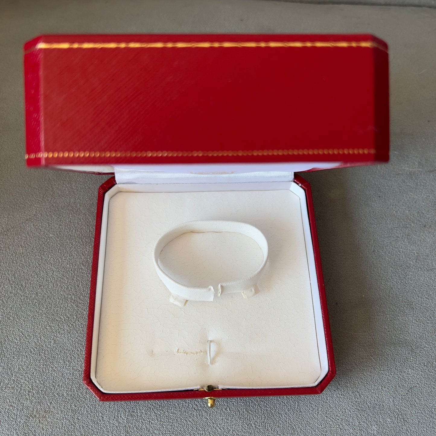 CARTIER Love Bracelet Box 4.30x4.30x2 inches