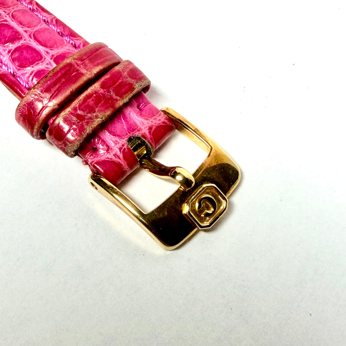 CHOPARD HAPPY SPORT 26mm 2 Tone Floating Diamond Stars and Moon Watch Pink MOP Dial