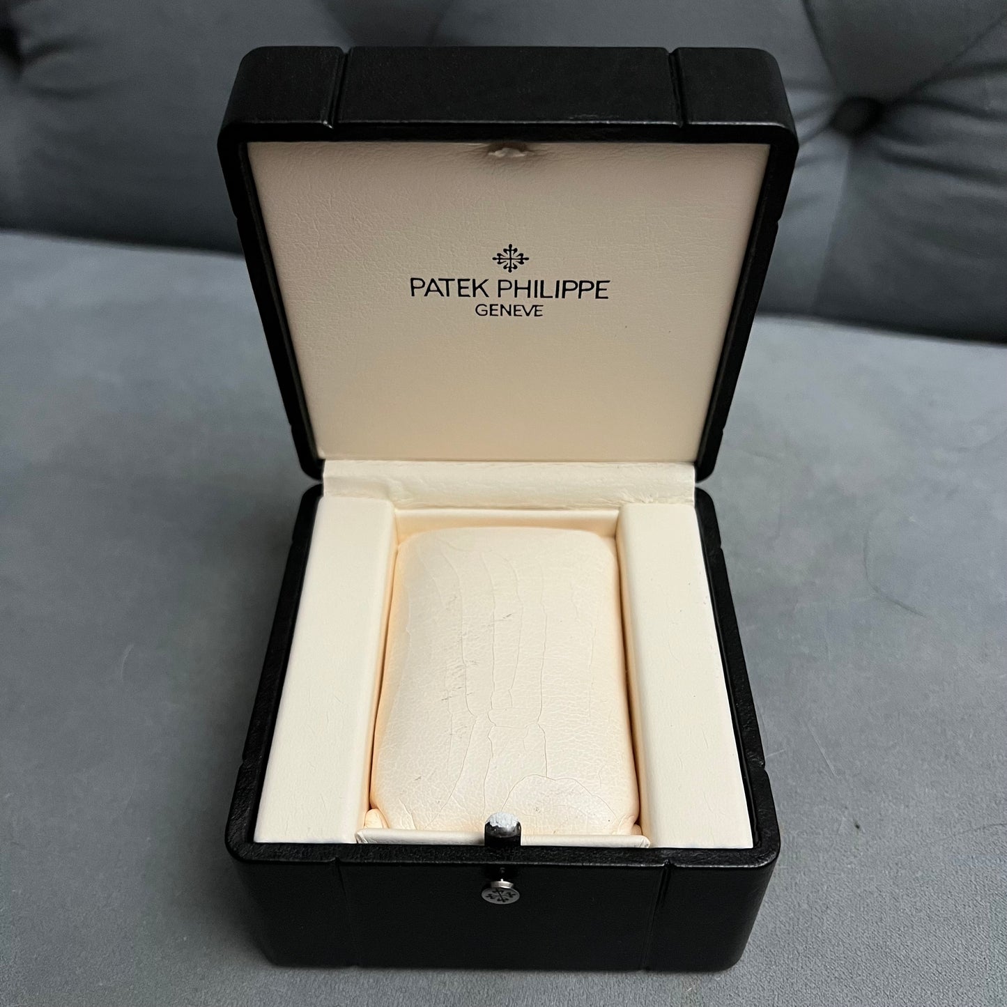 PATEK PHILIPPE Black Box + Outer Box 4.60x4.60x3.5 inches