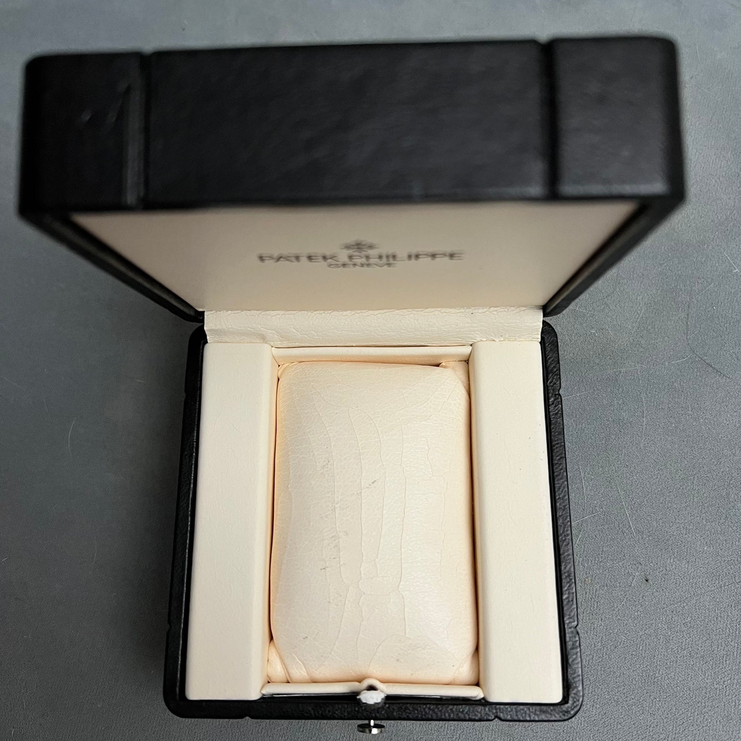 PATEK PHILIPPE Black Box + Outer Box 4.60x4.60x3.5 inches