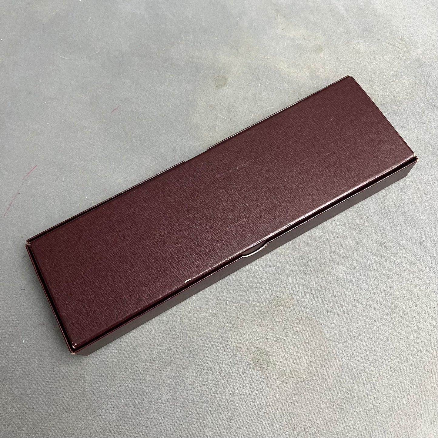 PATEK PHILIPPE Burgundy Box + Outer Box 10.60x3.30x1.25 inches