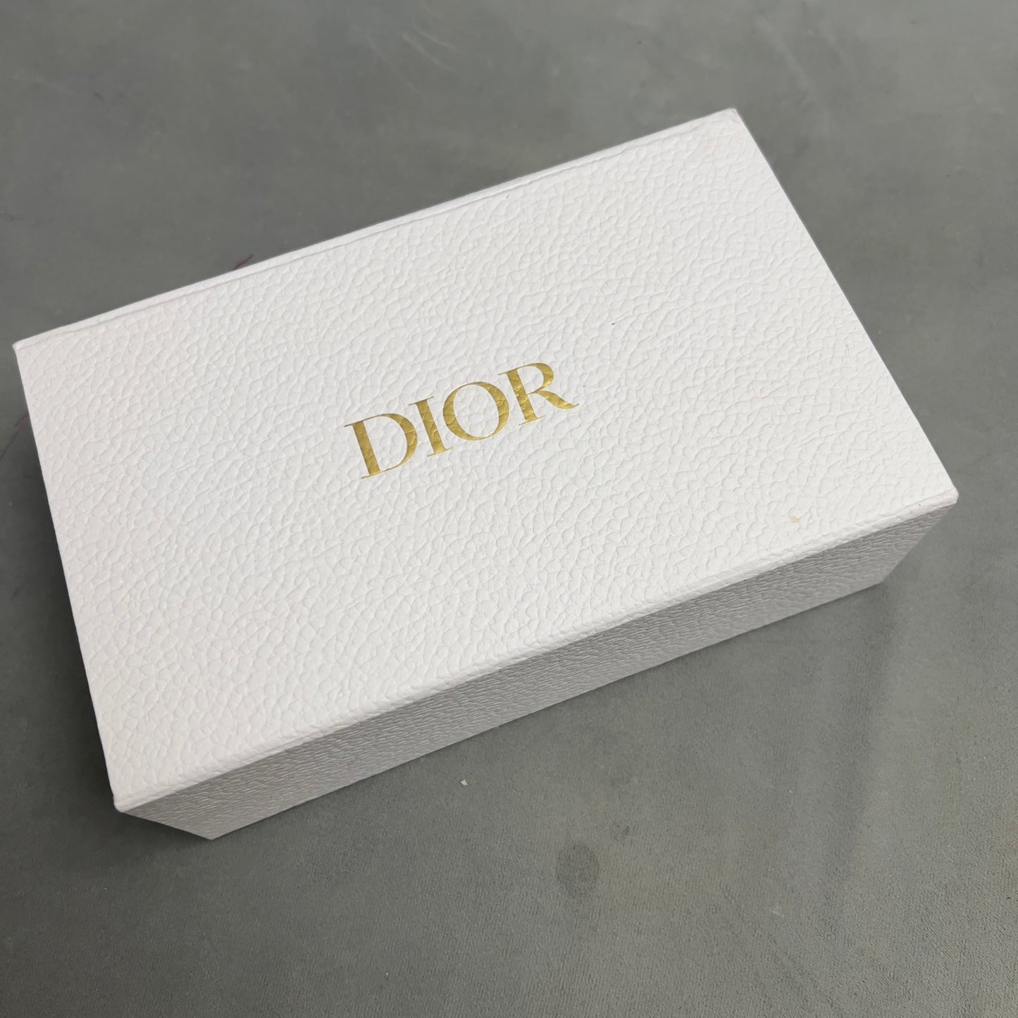 DIOR Goods Box 8.25x5.10x2.75 inches + Wrapping Paper + Ribbon