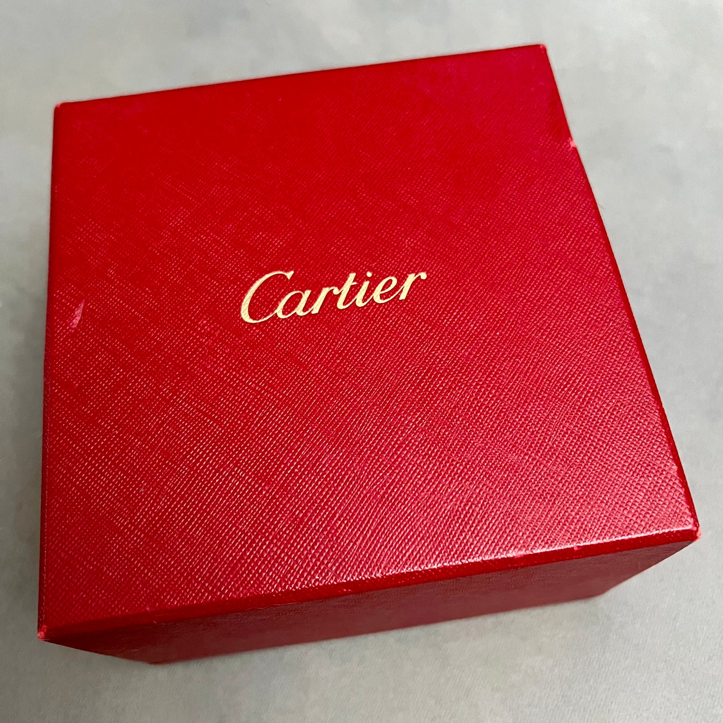 CARTIER Love Bracelet Box + Outer Box 5.25x5.25x3.5 inches