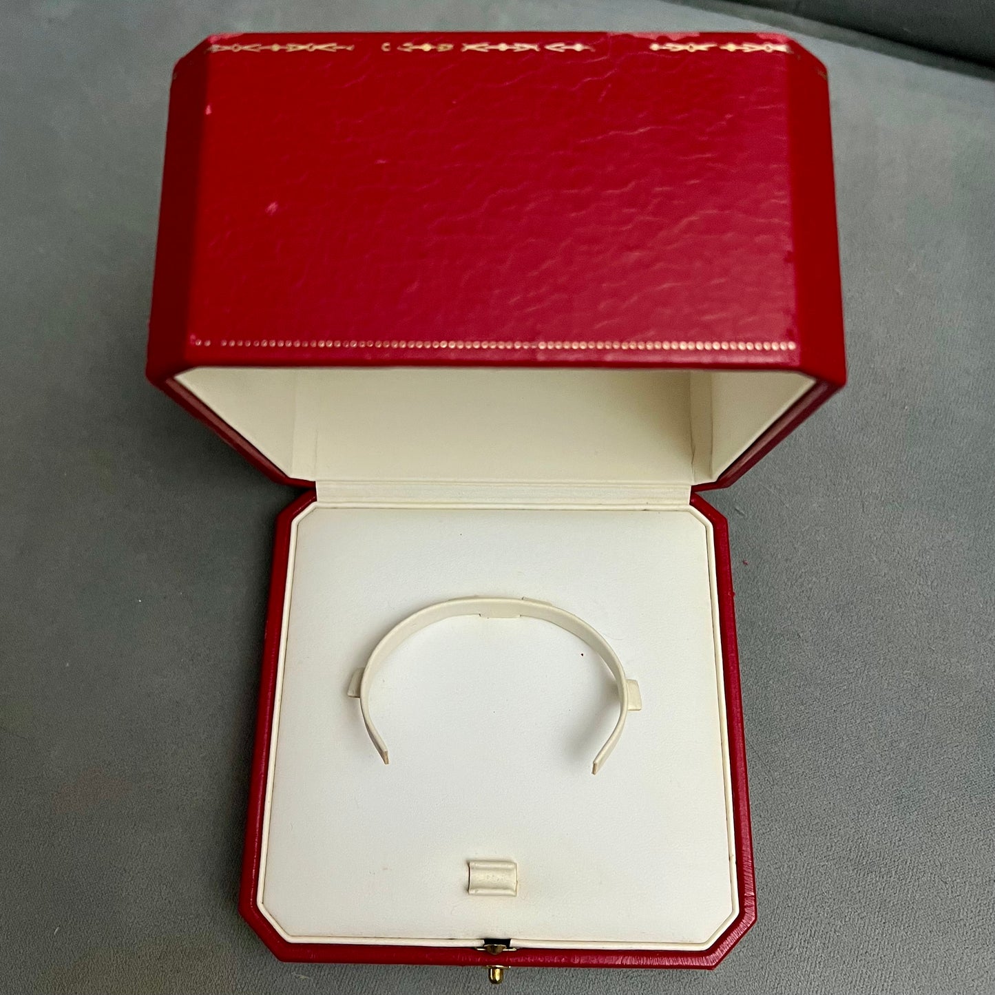 CARTIER Love Bracelet Box + Outer Box 5.25x5.25x3.5 inches