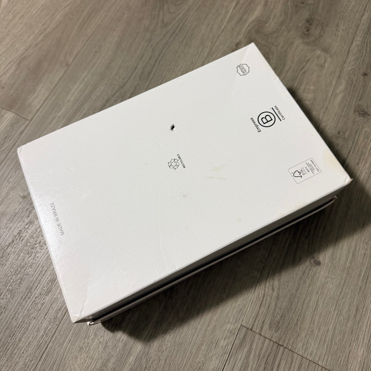 SCHUTZ White Shoe Box 11.75x7.70x4” + White Dust Bag 14.70x10.70” + Original Tissue