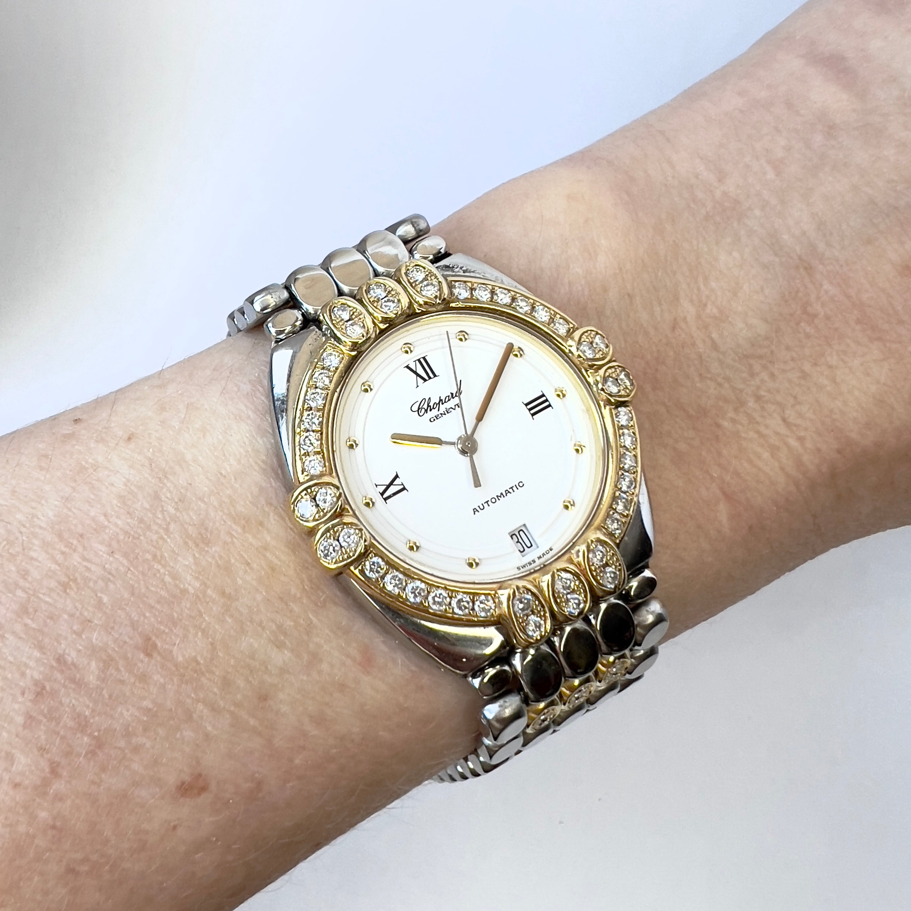 Chopard gstaad ladies outlet watch