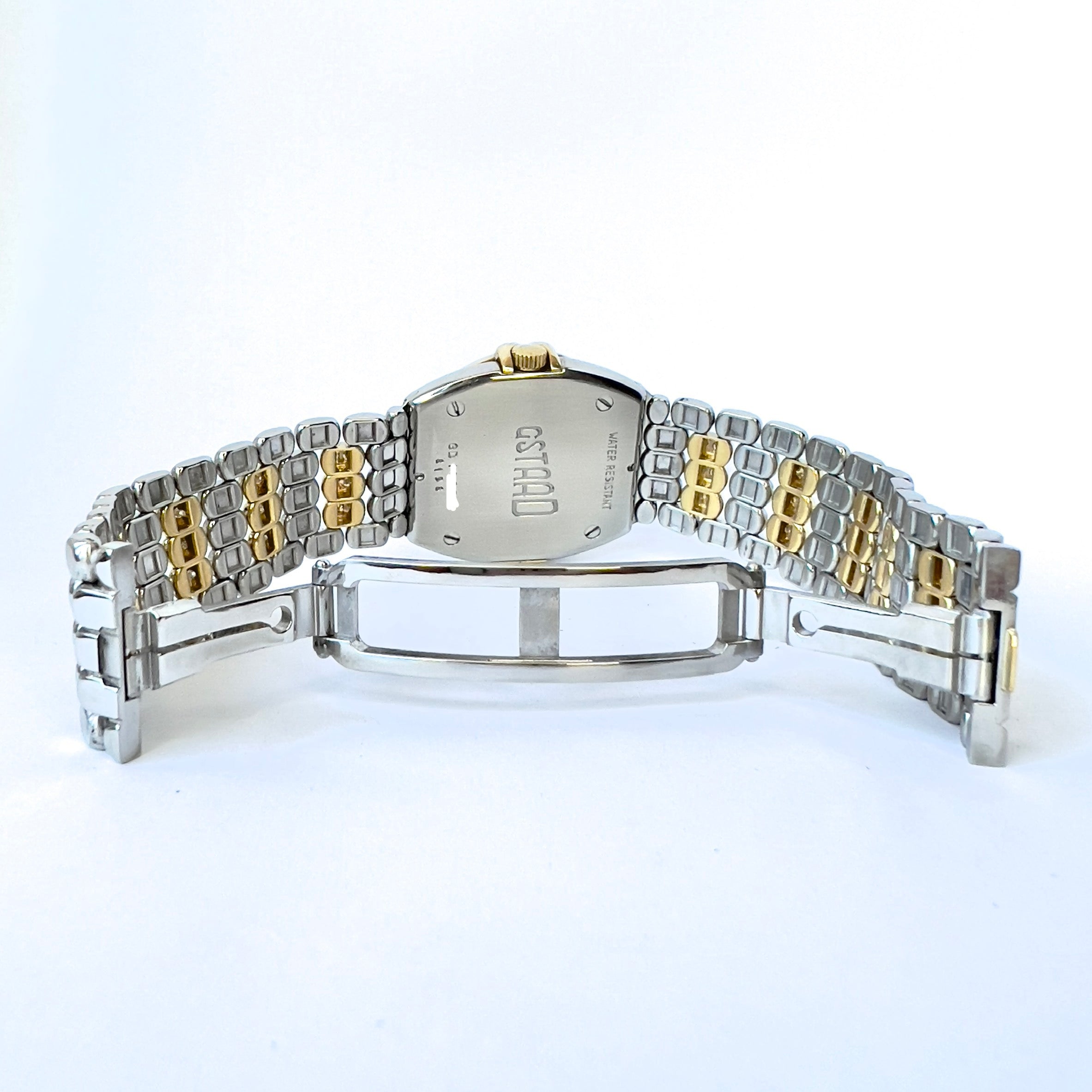 CHOPARD GSTAAD Automatic 32mm 2 Tone 1.92TCW Diamond Watch NATILUXIA