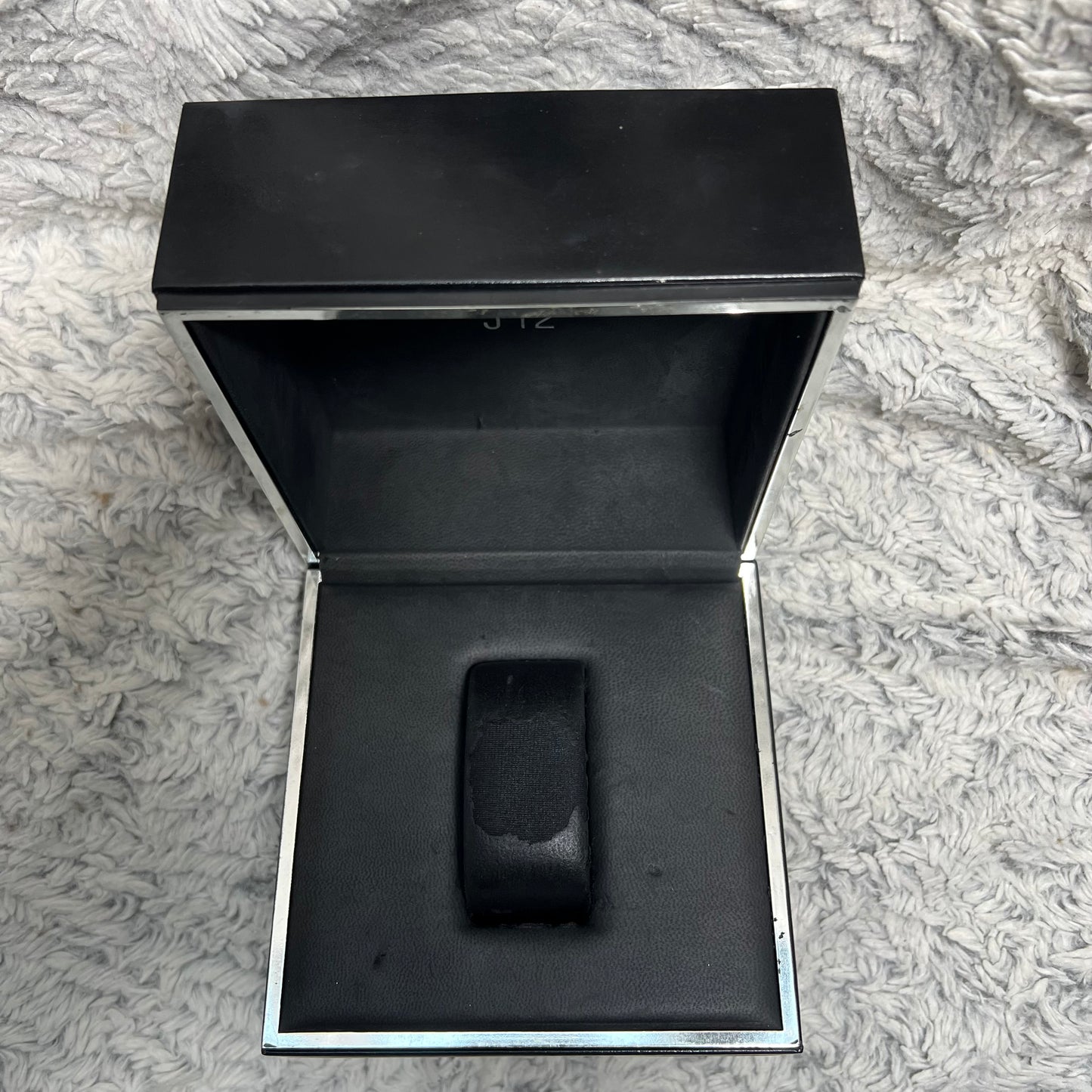 CHANEL J12 Box + Booklet + Outer Box 5.75x5.75x4 inches
