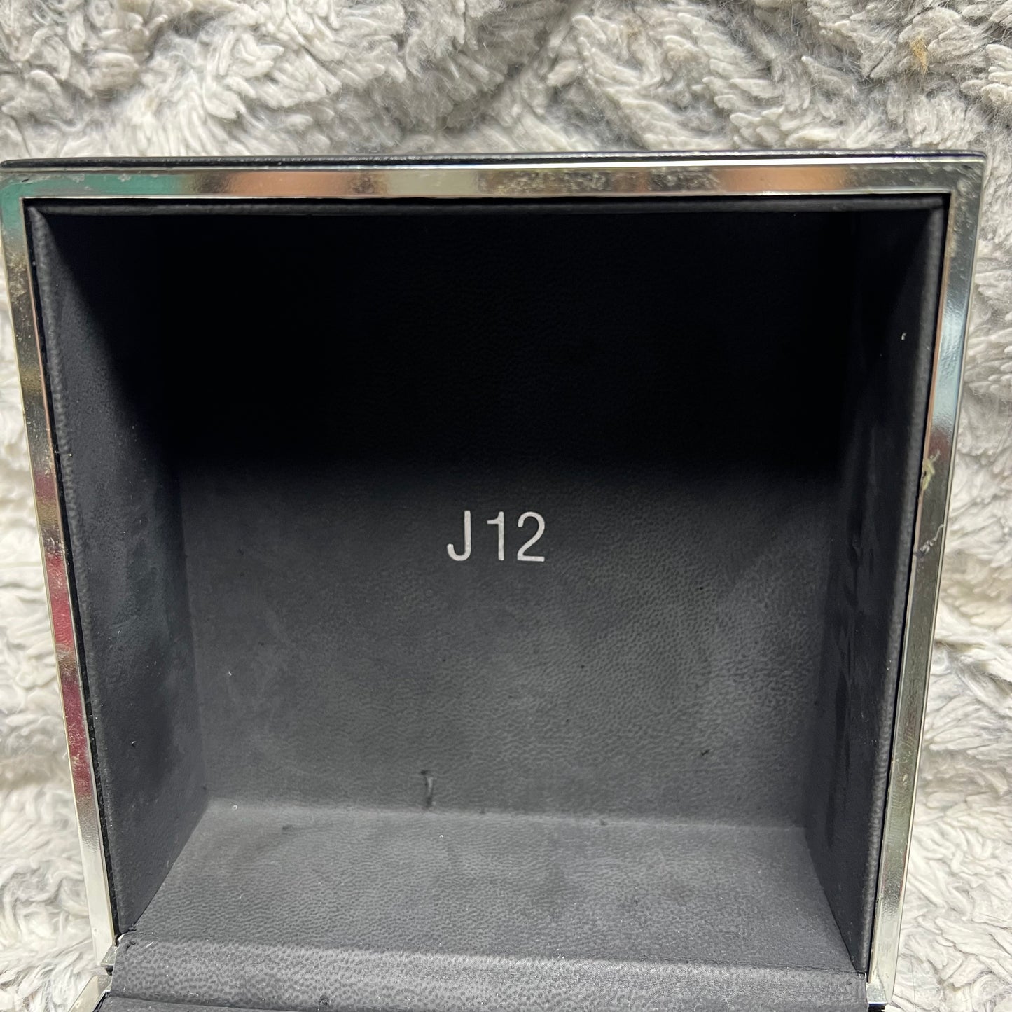 CHANEL J12 Box + Booklet + Outer Box 5.75x5.75x4 inches