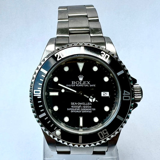 ROLEX SEA DWELLER Automatic 40mm Steel Oyster Bracelet Watch