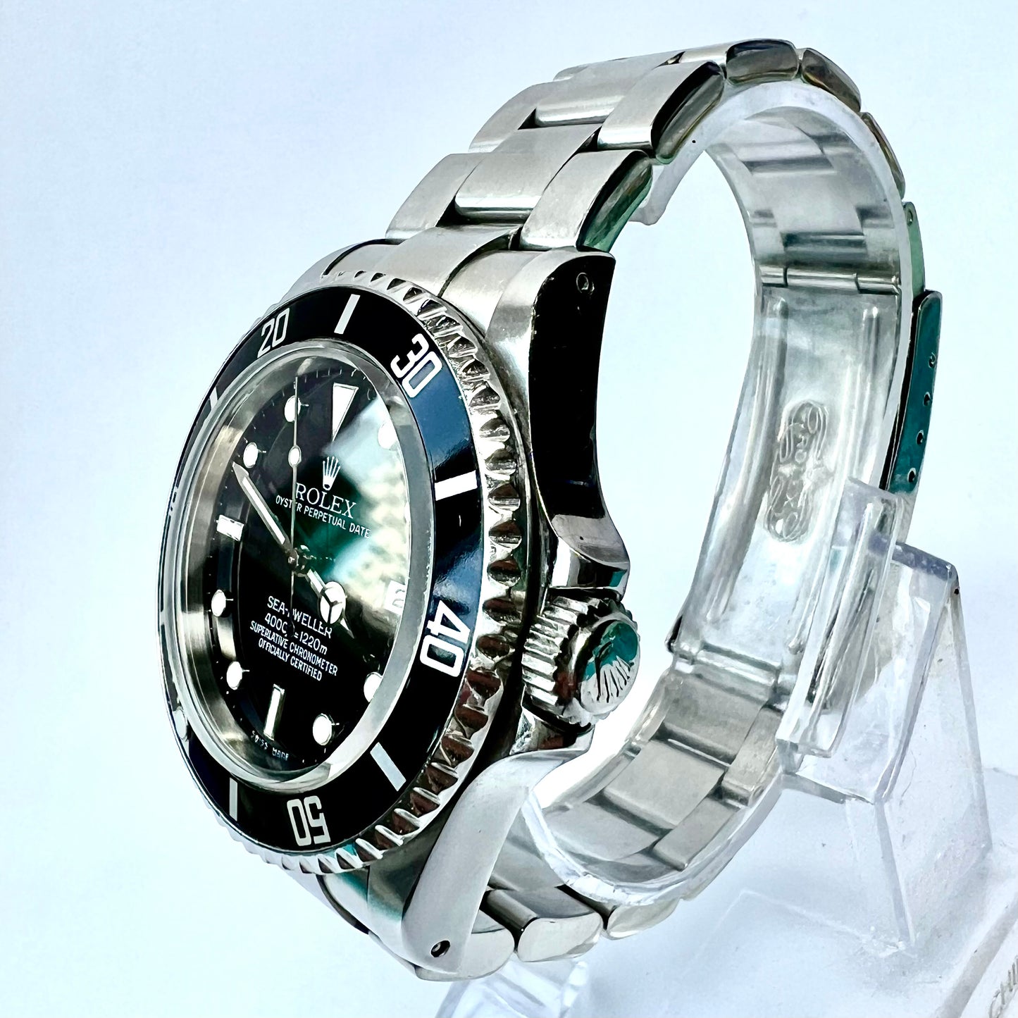 ROLEX SEA DWELLER Automatic 40mm Steel Oyster Bracelet Watch