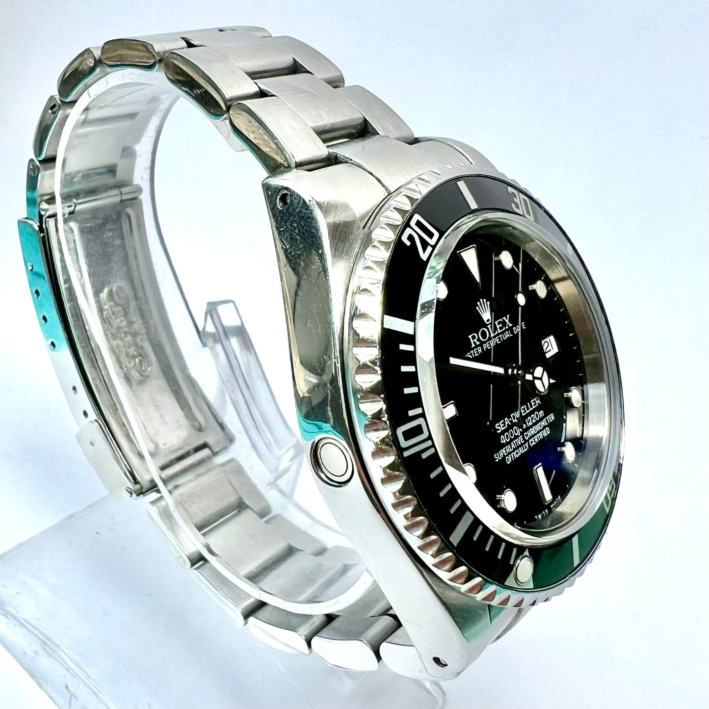 ROLEX SEA DWELLER Automatic 40mm Steel Oyster Bracelet Watch