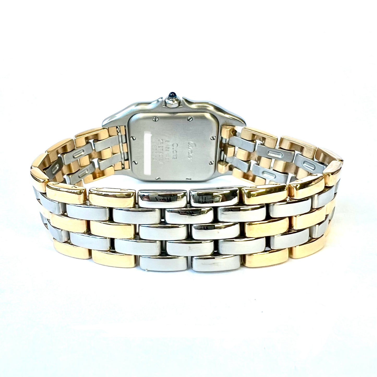 CARTIER PANTHERE Quartz 27mm 3 Row Gold 0.5TCW DIAMOND Watch