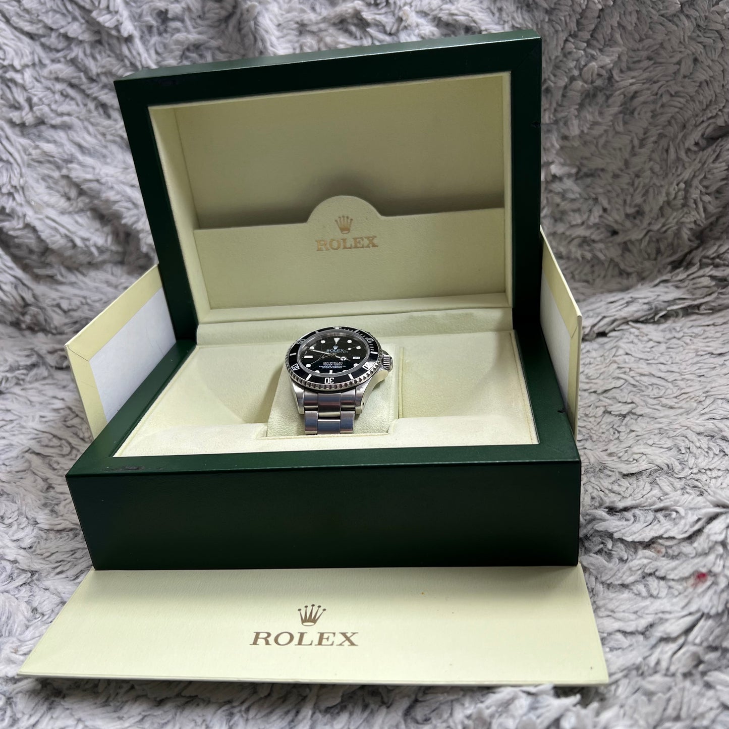 ROLEX SEA DWELLER Automatic 40mm Steel Oyster Bracelet Watch