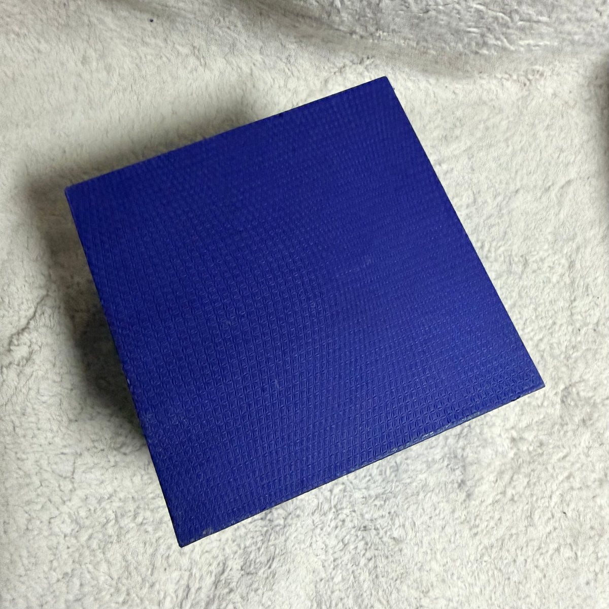 SWAROVSKI Blue Watch Box + Outer Box 5.25x5.20x4.10” + Booklet + String Tag