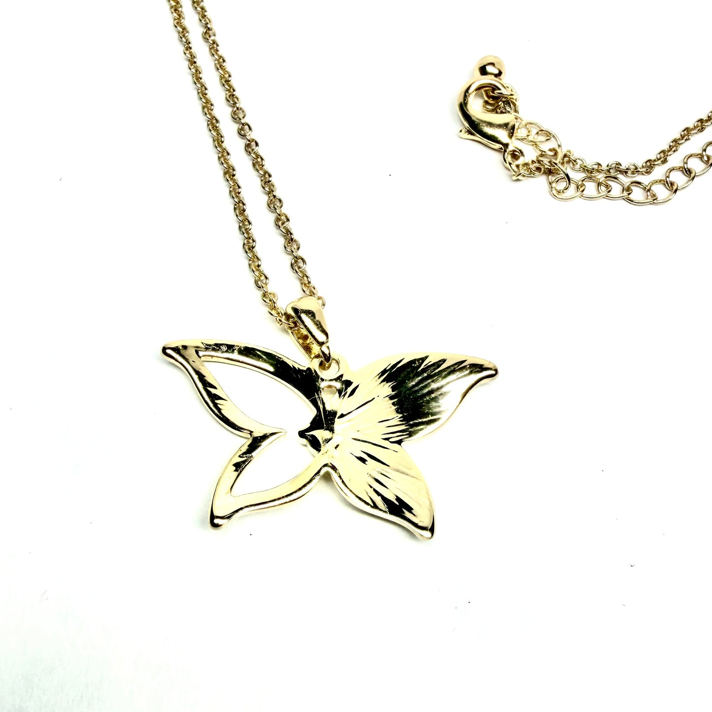 NEW Set of Gold Tone Necklace and Bracelet with Crystals