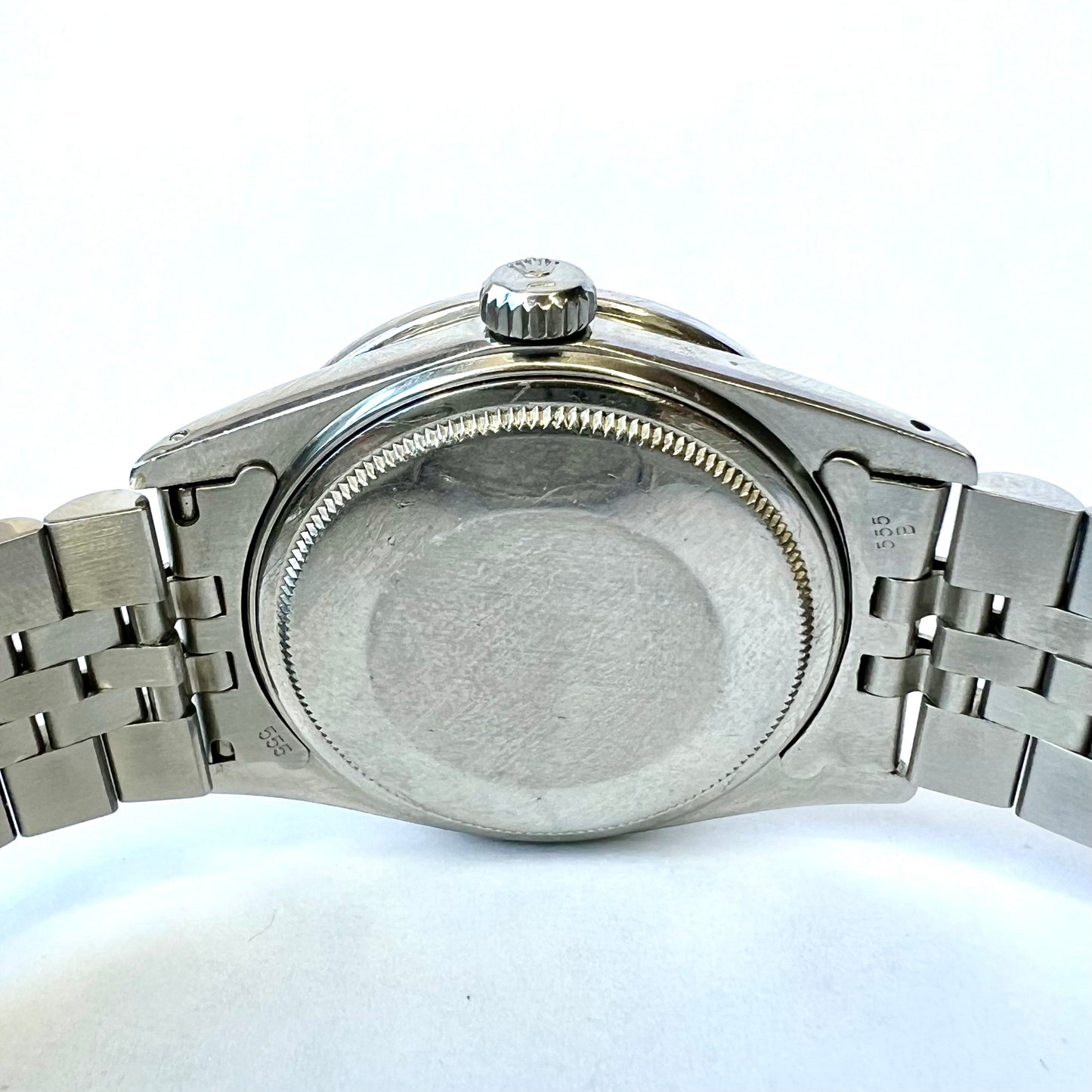 ROLEX DATEJUST Automatic 36mm Steel Diamond Watch Jubilee Bracelet