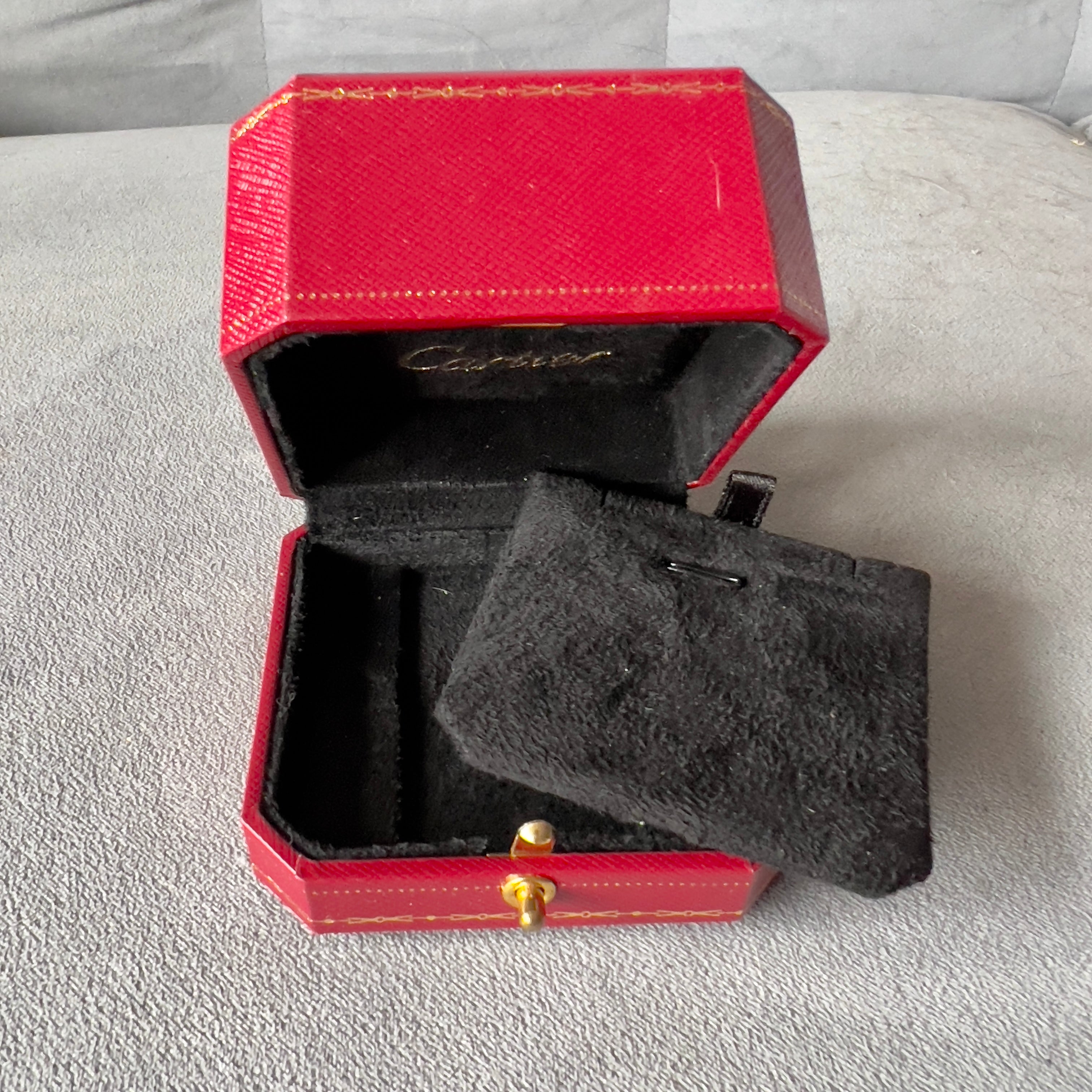 CARTIER Jewelry Box 2.85x2.85x2 inches NATILUXIA