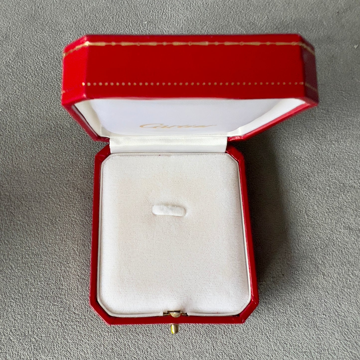 CARTIER Pendant Box 3.10x2.75x1.25 inches + Outer Box