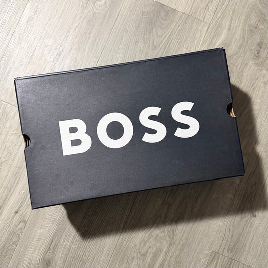 BOSS Black Shoe Box 13.75x8.25x5” + Original Tissue