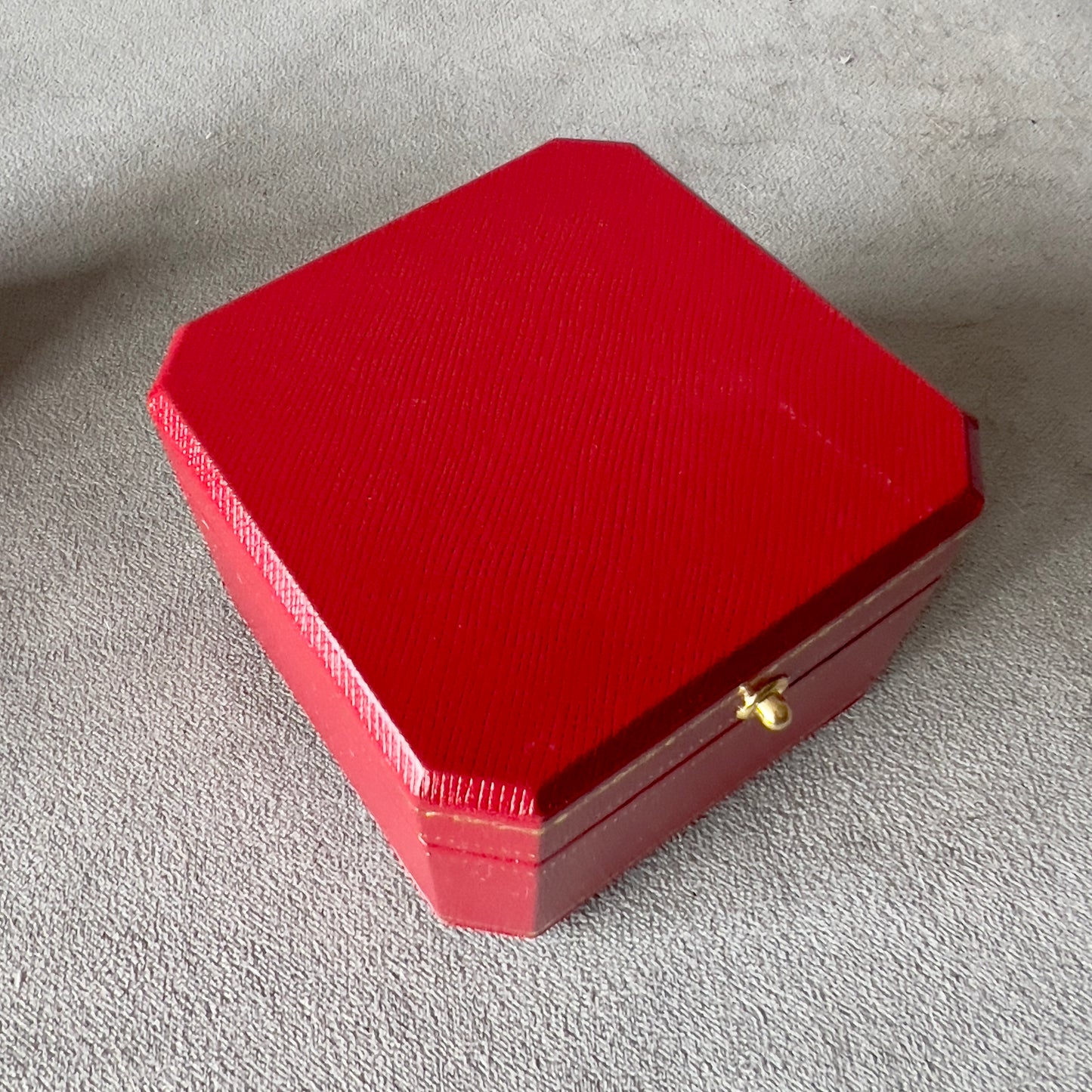 CARTIER Ring Box + Outer Box 3.5x3.30x2.40 inches