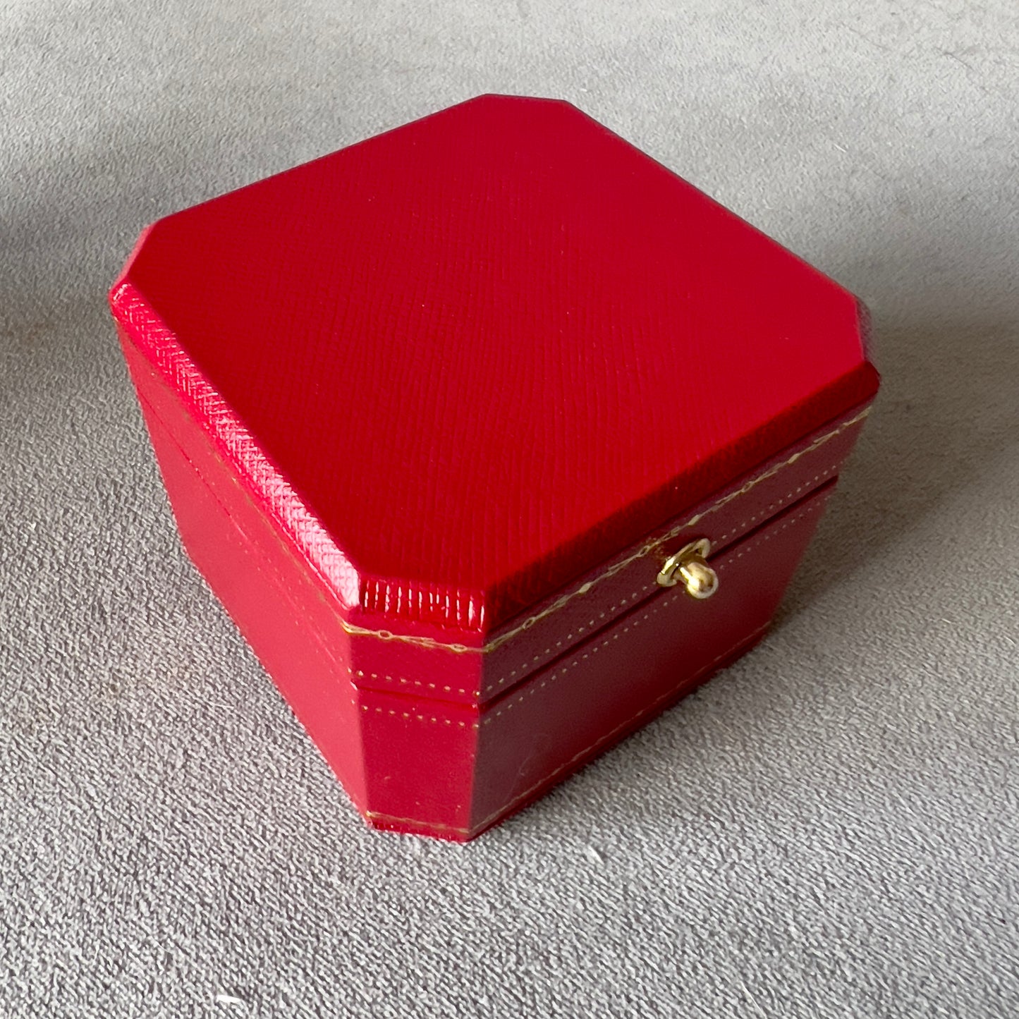 CARTIER Ring Box + Outer Box 3.10x3x2.30 inches