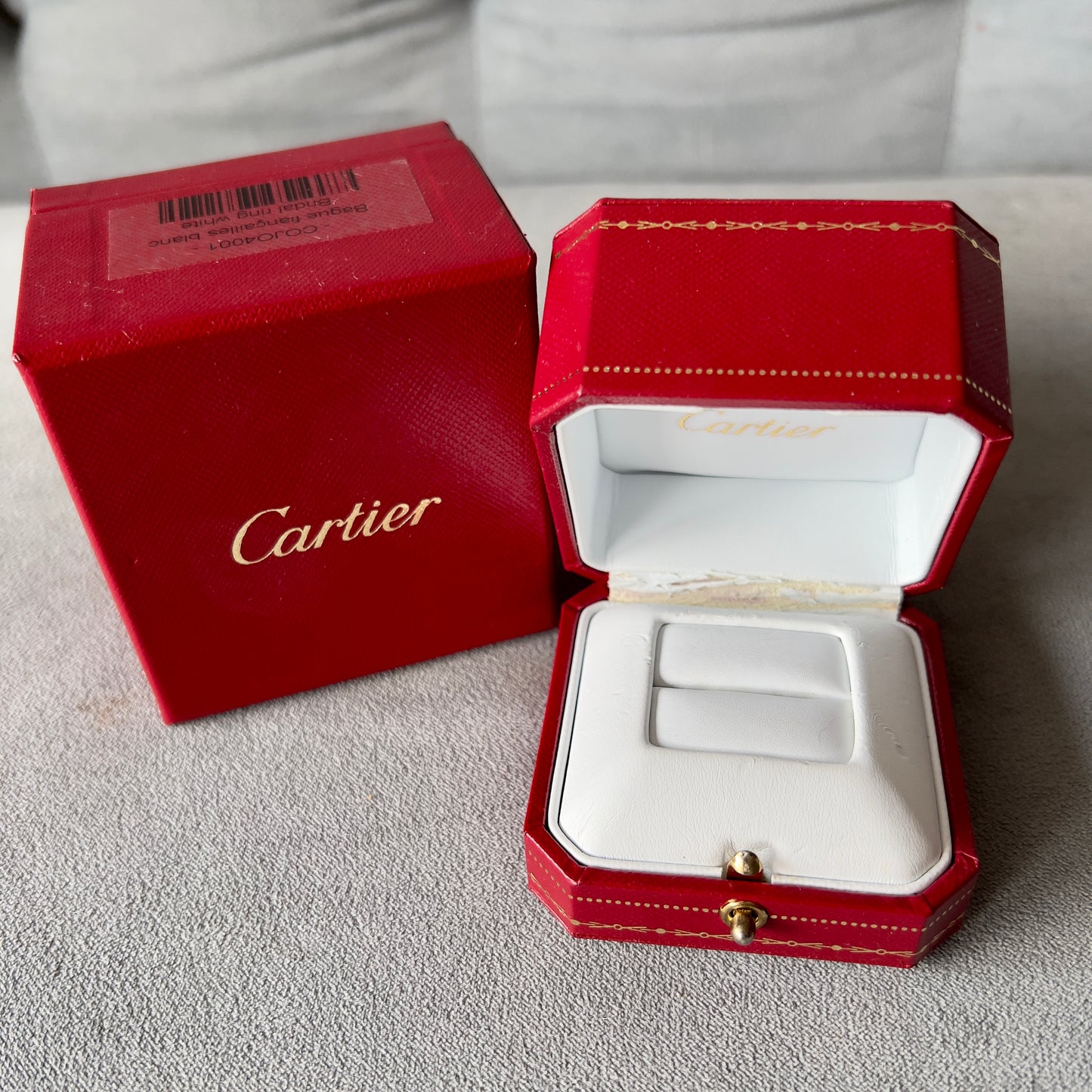 CARTIER Bridal Ring Box