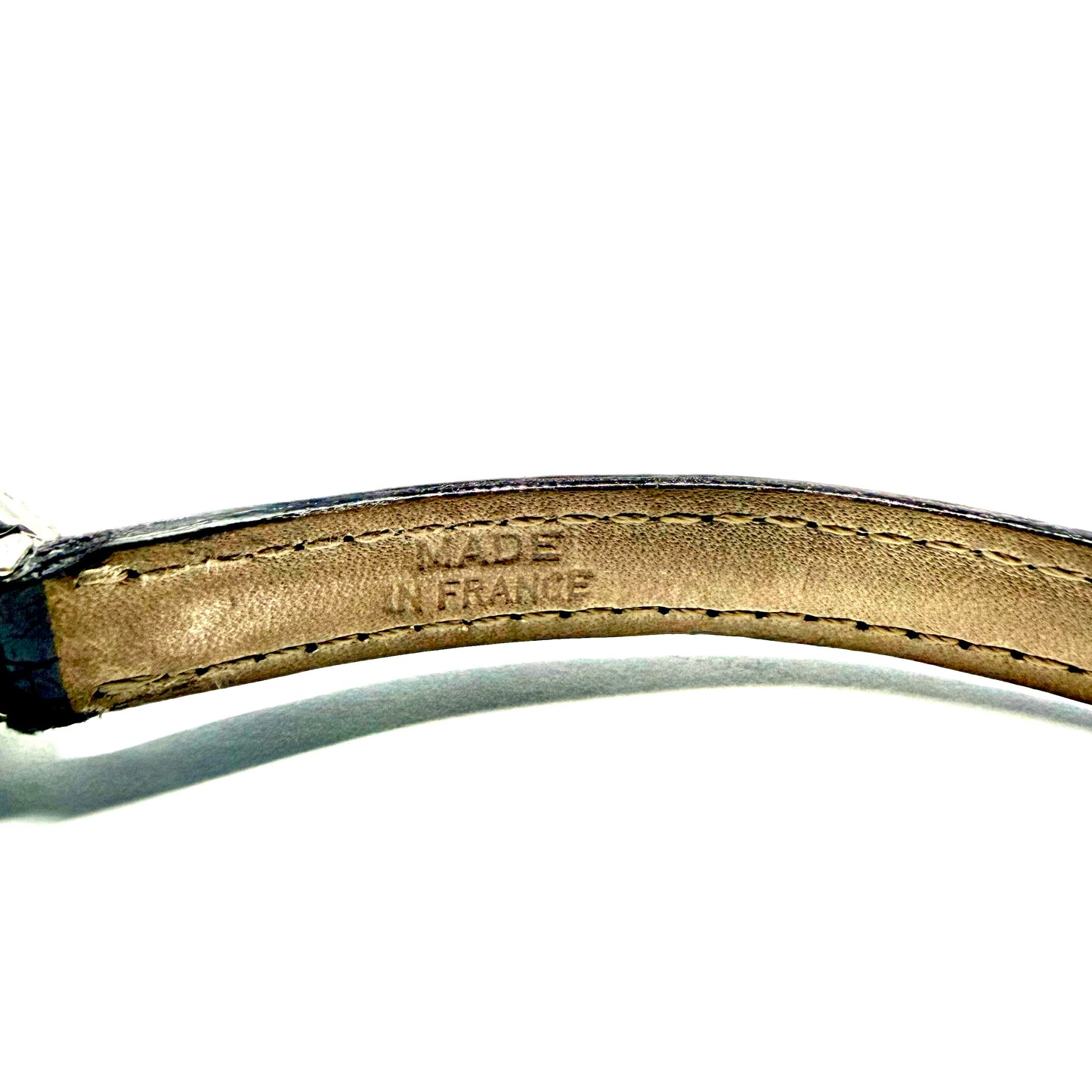 CARTIER BAIGNOIRE Mini Quartz 18K White Gold 1.27TCW Diamond Watch