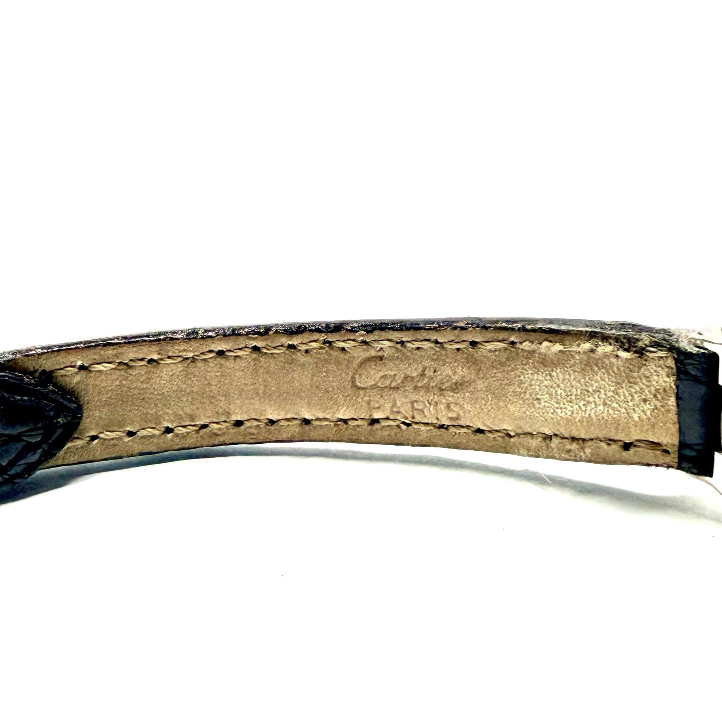 CARTIER BAIGNOIRE Mini Quartz 18K White Gold 1.27TCW Diamond Watch