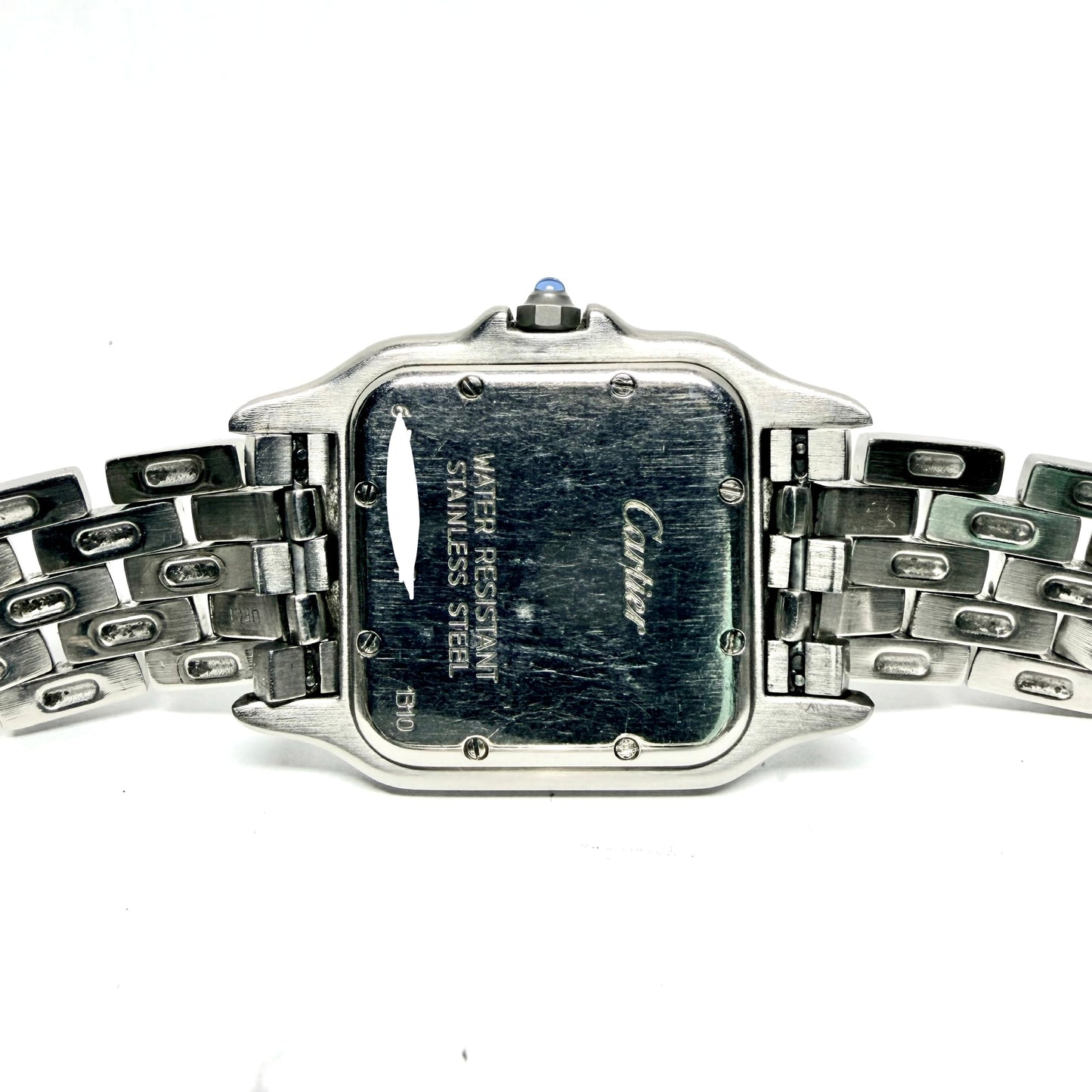 CARTIER PANTHERE Quartz 27mm Steel Watch White Dial