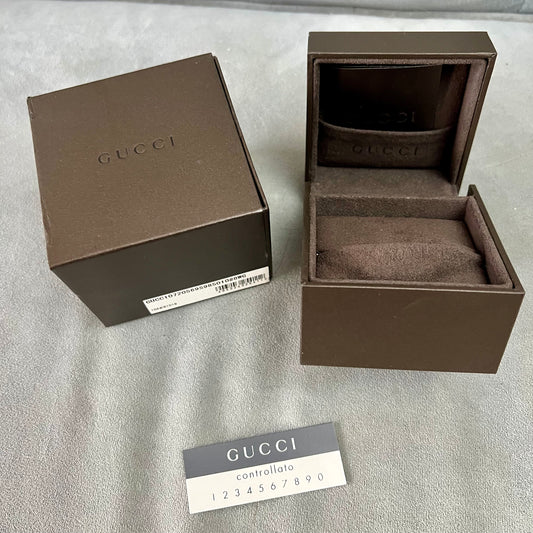 GUCCI Brown Ring Box + Outer Box