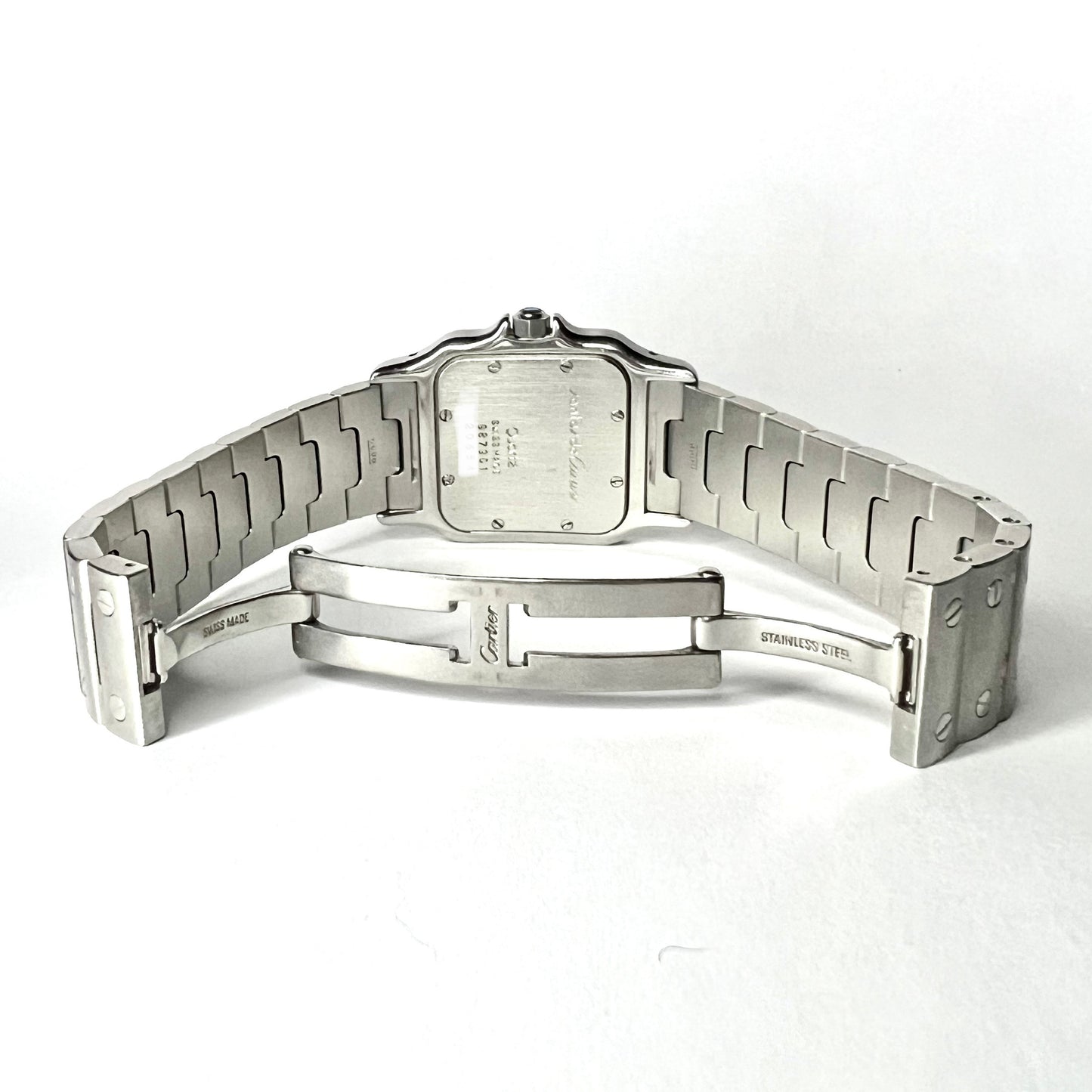 CARTIER SANTOS GALBEE 29mm Quartz Steel Watch NEW Model