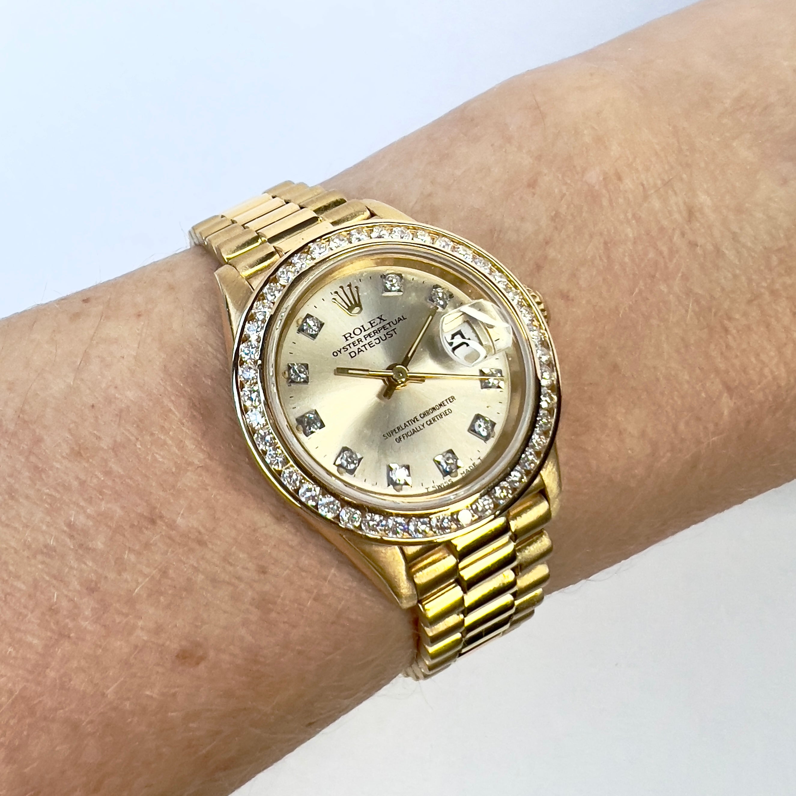 Rolex oyster 2025 presidential gold