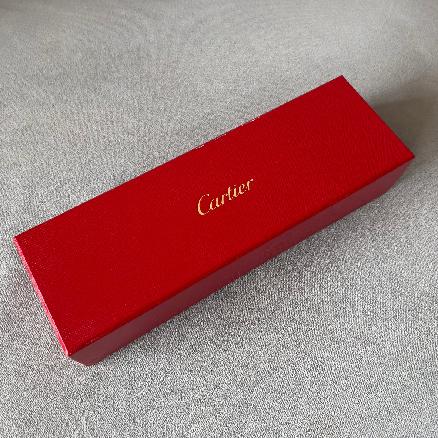 CARTIER Bracelet Box + Outer Box 9.40x3x1.90 inches