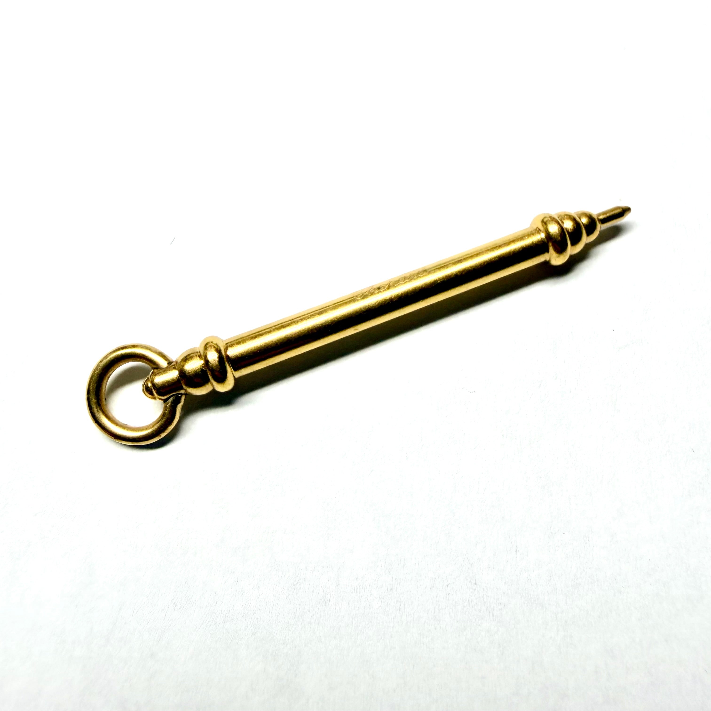 CHOPARD Gold Plated Pusher Pin Time Setting Tool stamped Chopard ...