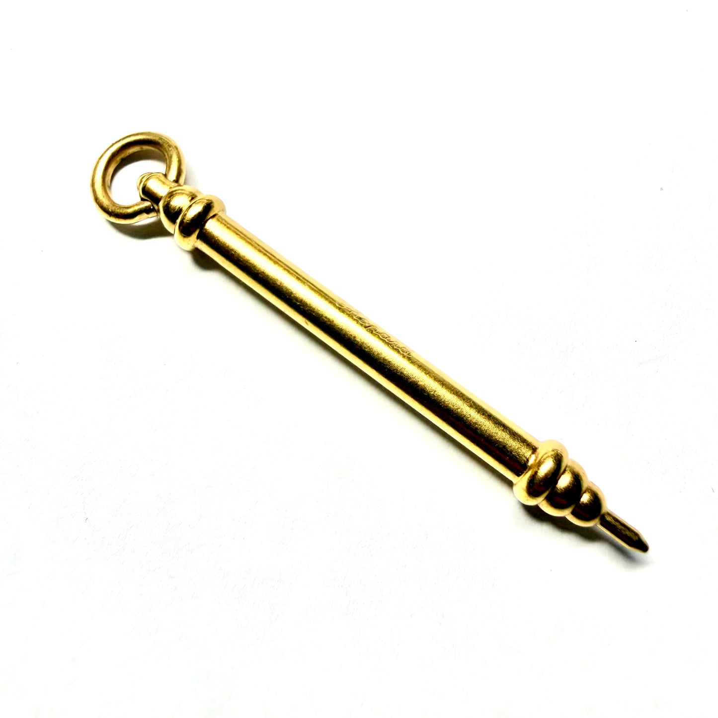 CHOPARD Gold Plated Pusher Pin Time Setting Tool stamped Chopard