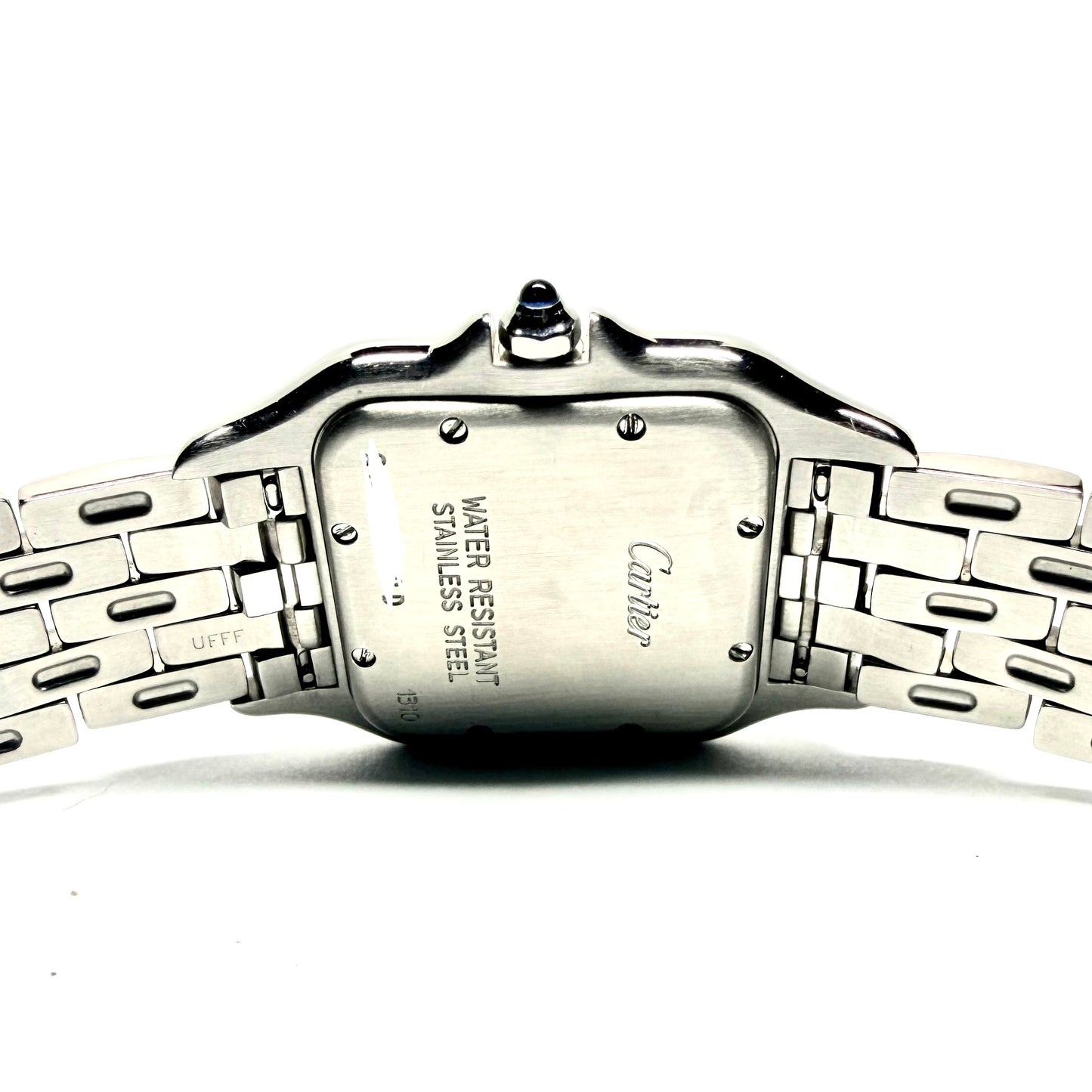 CARTIER PANTHERE Quartz 27mm Steel 0.48TCW Diamond Watch NEW Model