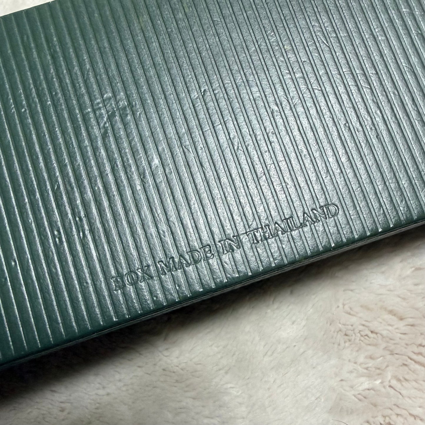 GUCCI Green Box + Booklets 9.90x2.50x1.10 inches