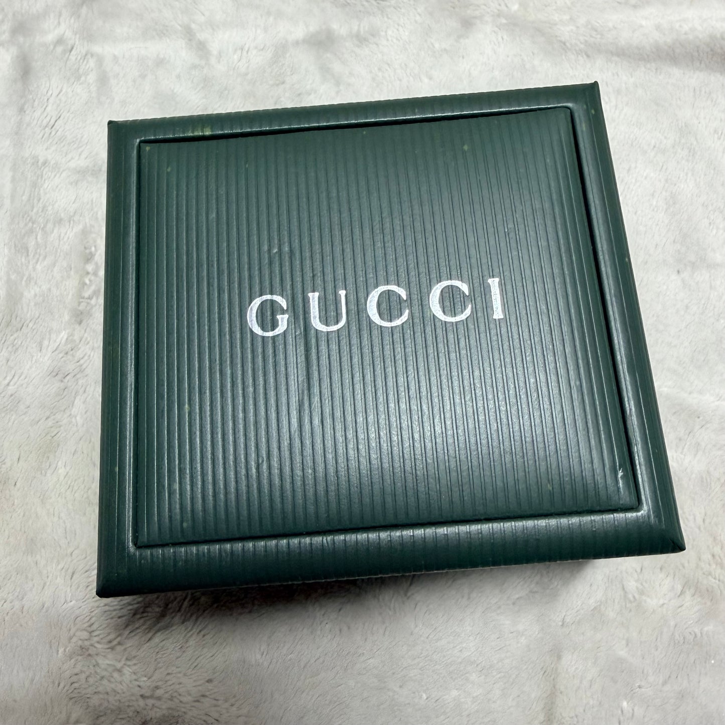 GUCCI Green Box 4.50x4.20x2.75 inches + Booklet