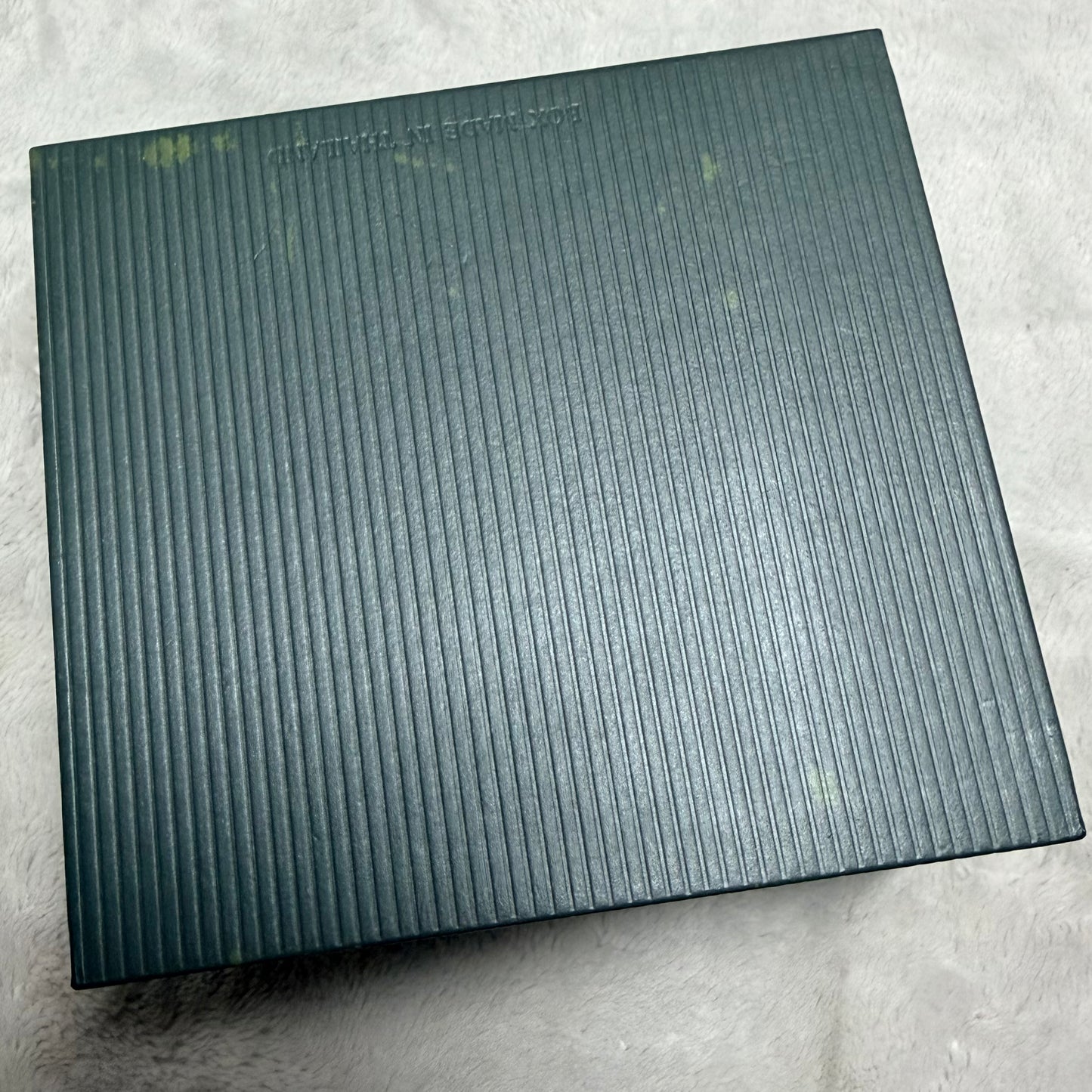GUCCI Green Box 4.50x4.20x2.75 inches + Booklet