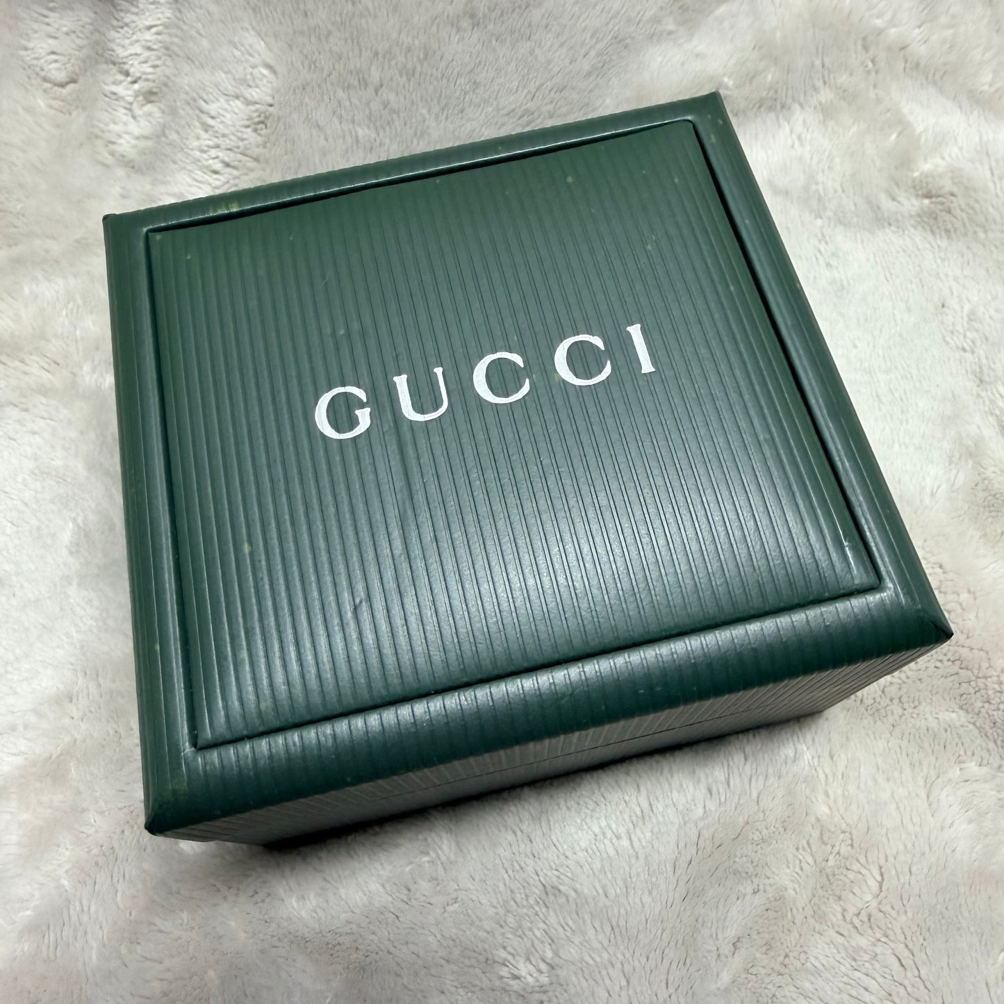 GUCCI Green Box 4.5x4.25x2.75 inches