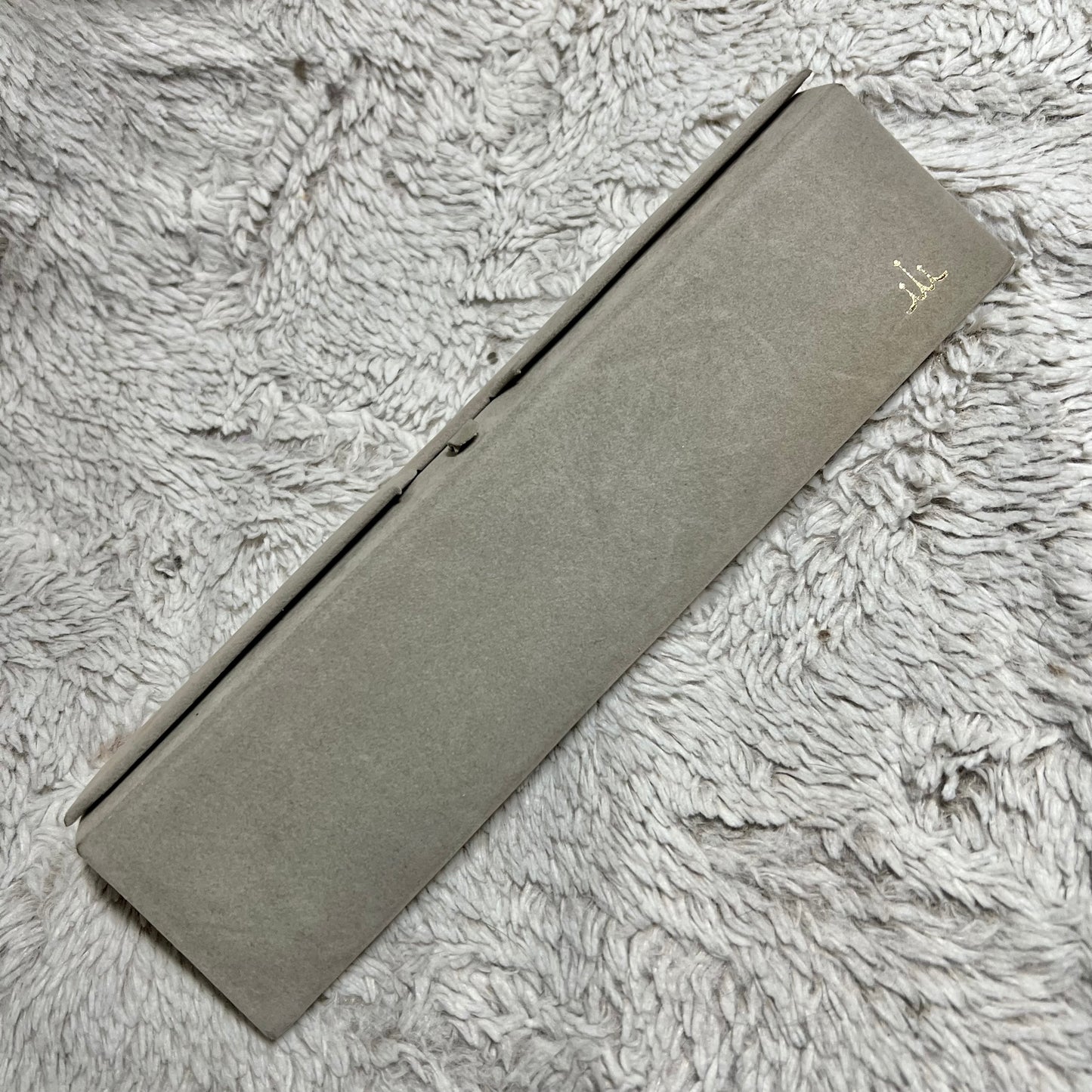 SEIKO CREDOR Gray Velvet Box 9.90x3.25x1.80 inches