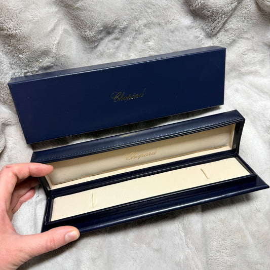 CHOPARD Blue Box + Outer Box 10.40x3x1.40 inches