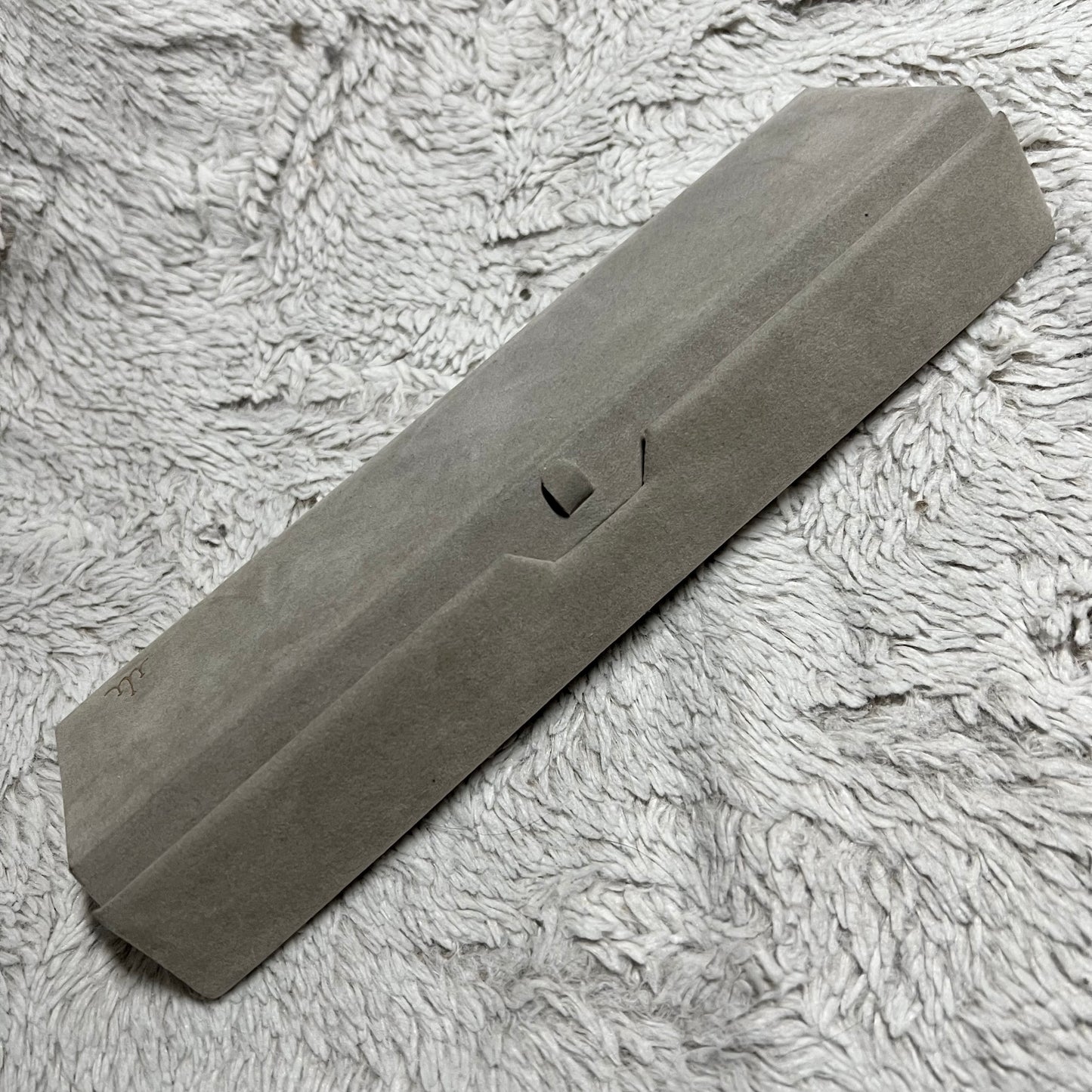 SEIKO CREDOR Gray Velvet Box 9.90x3.25x1.80 inches