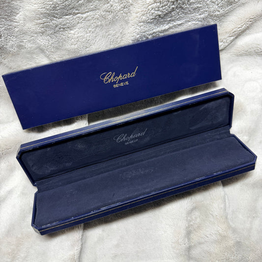 CHOPARD Blue Box + Outer Box 10.10x2.75x1.30 inches