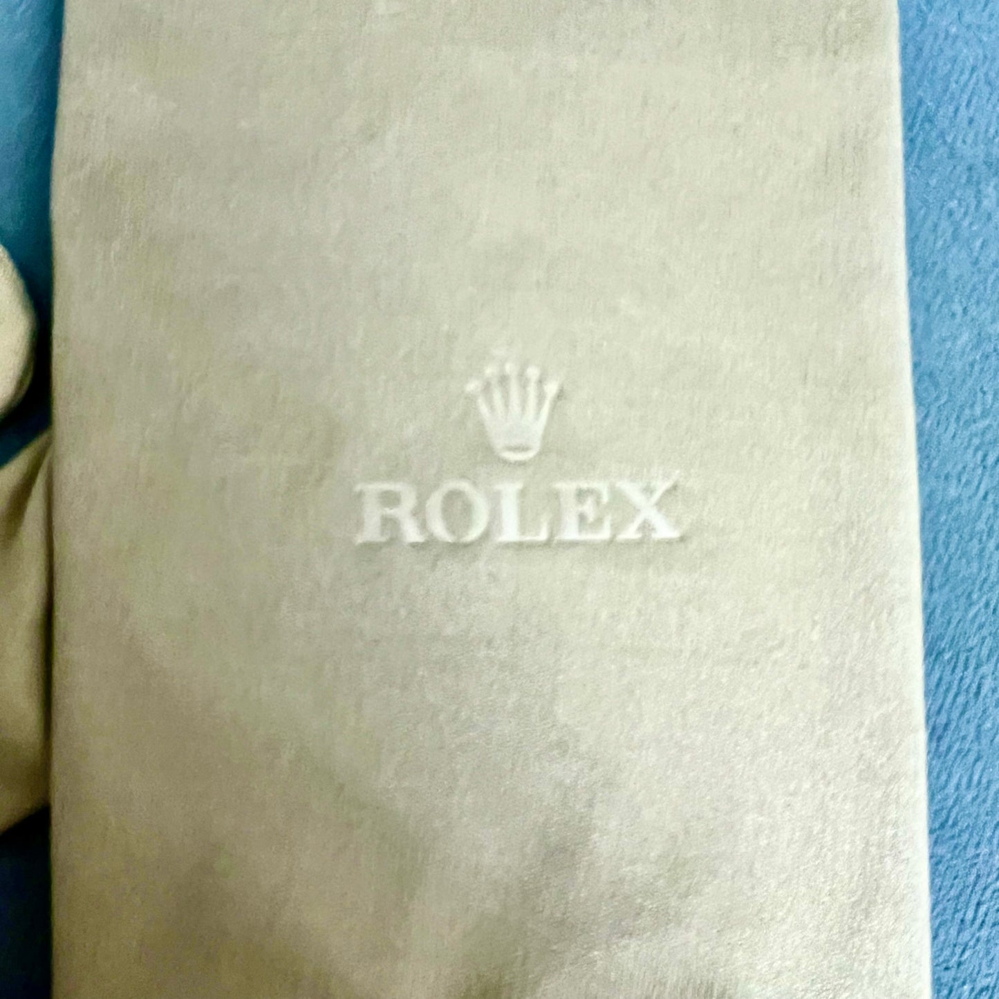 NEW ROLEX Beige Gloves Size S