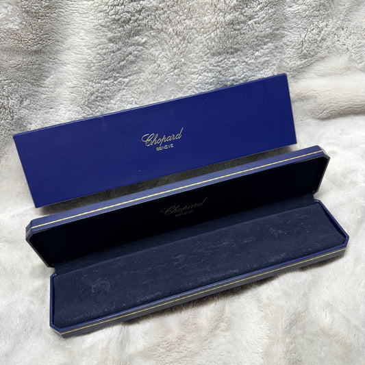 CHOPARD Blue Box + Outer Box 10.10x2.75x1.30 inches