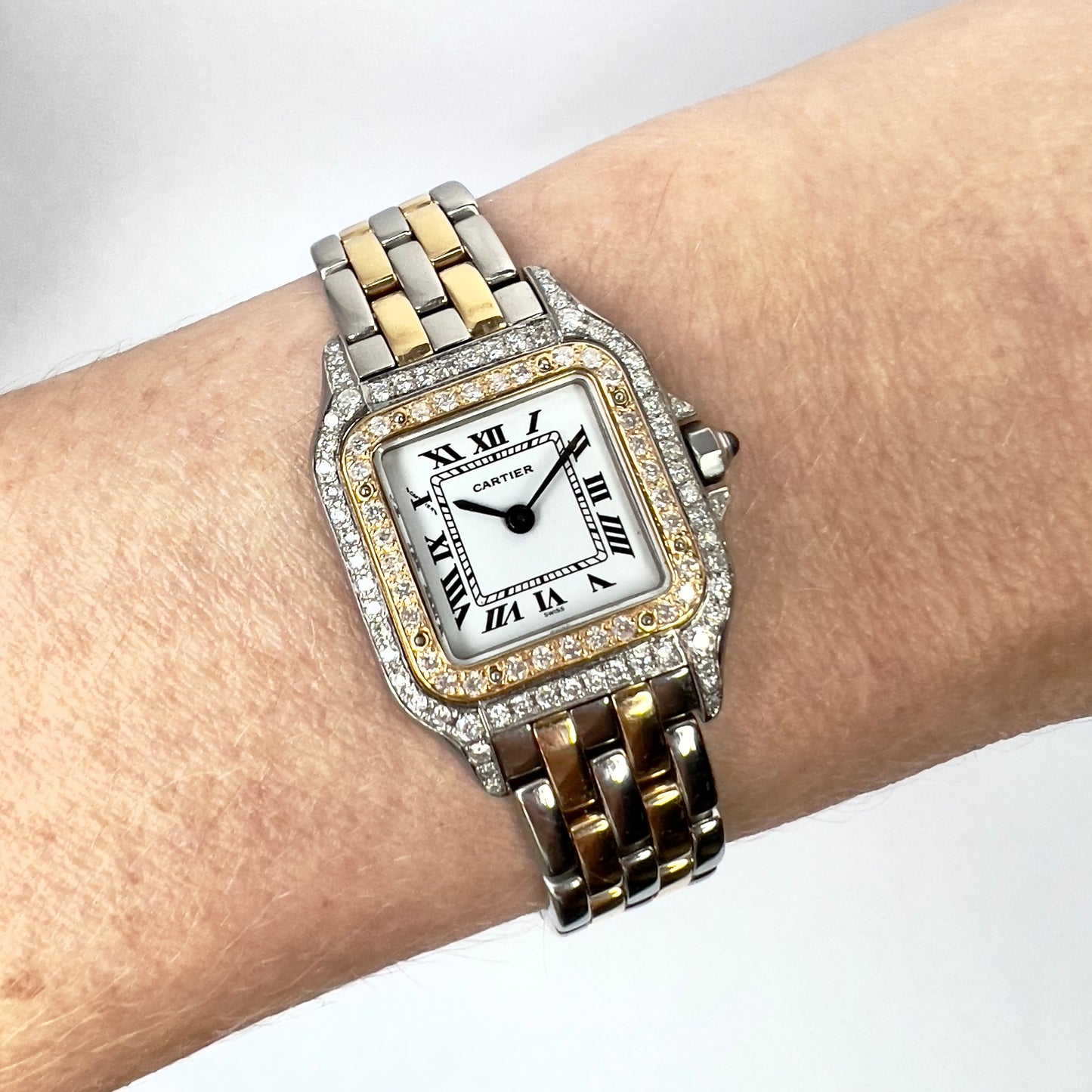 Luxury cartier wrist watch