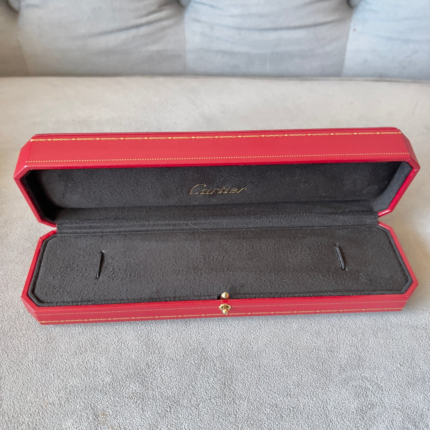 CARTIER Bracelet Box + Outer Box 9.40x3x2 inches