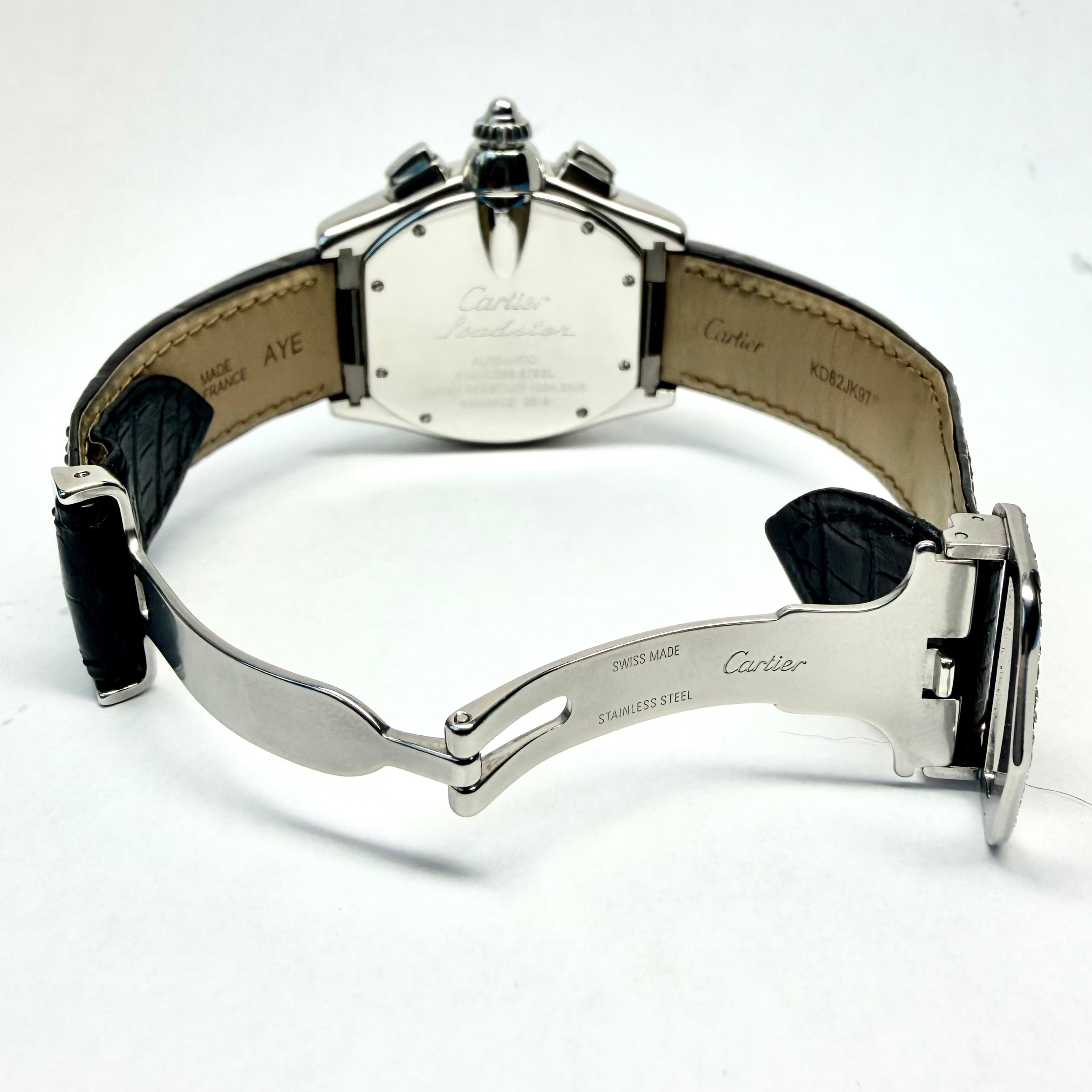 CARTIER ROADSTER 2618 Automatic 42mm Stainless Steel 1.52TCW
